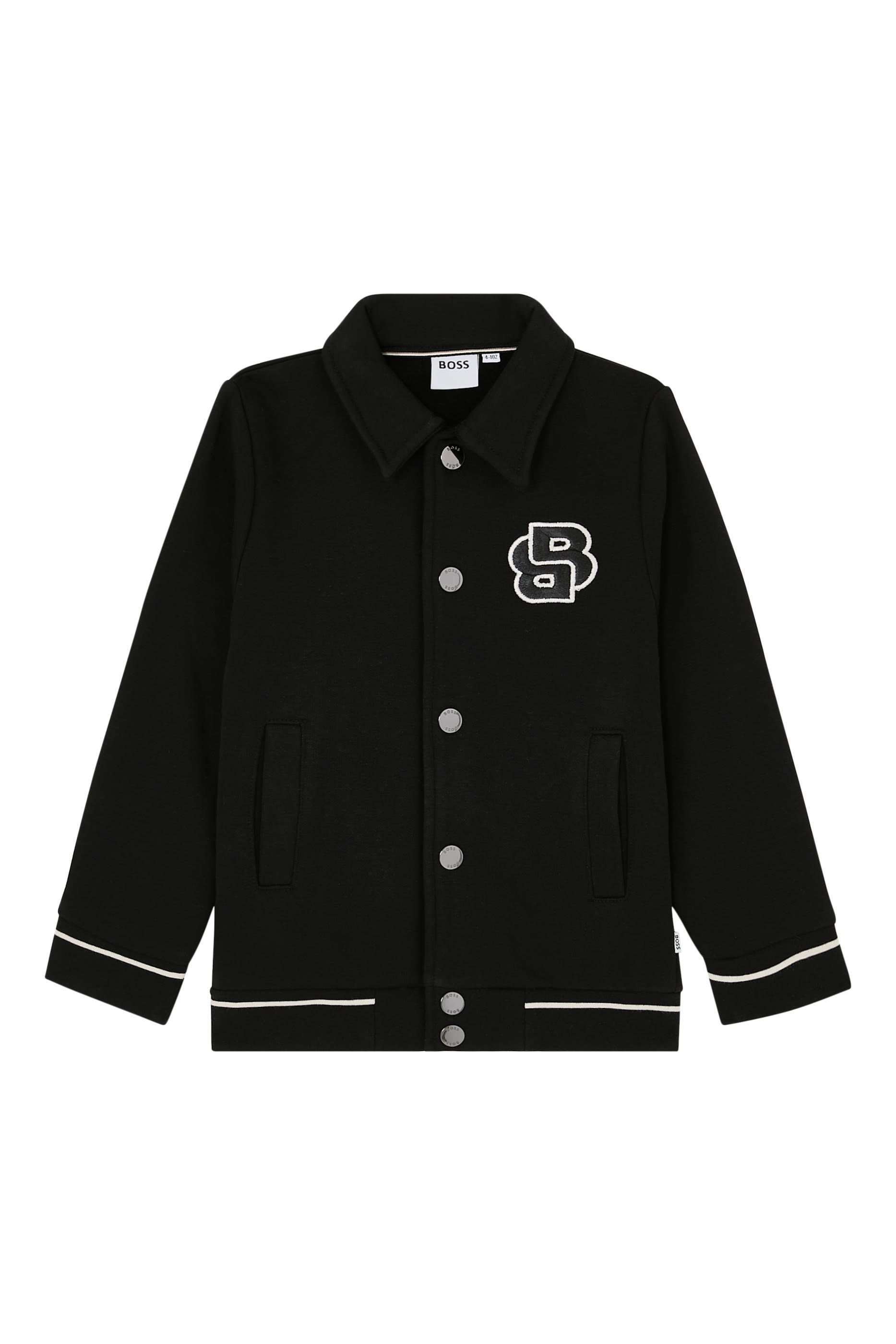 Kids Contrast-Piping Jacket