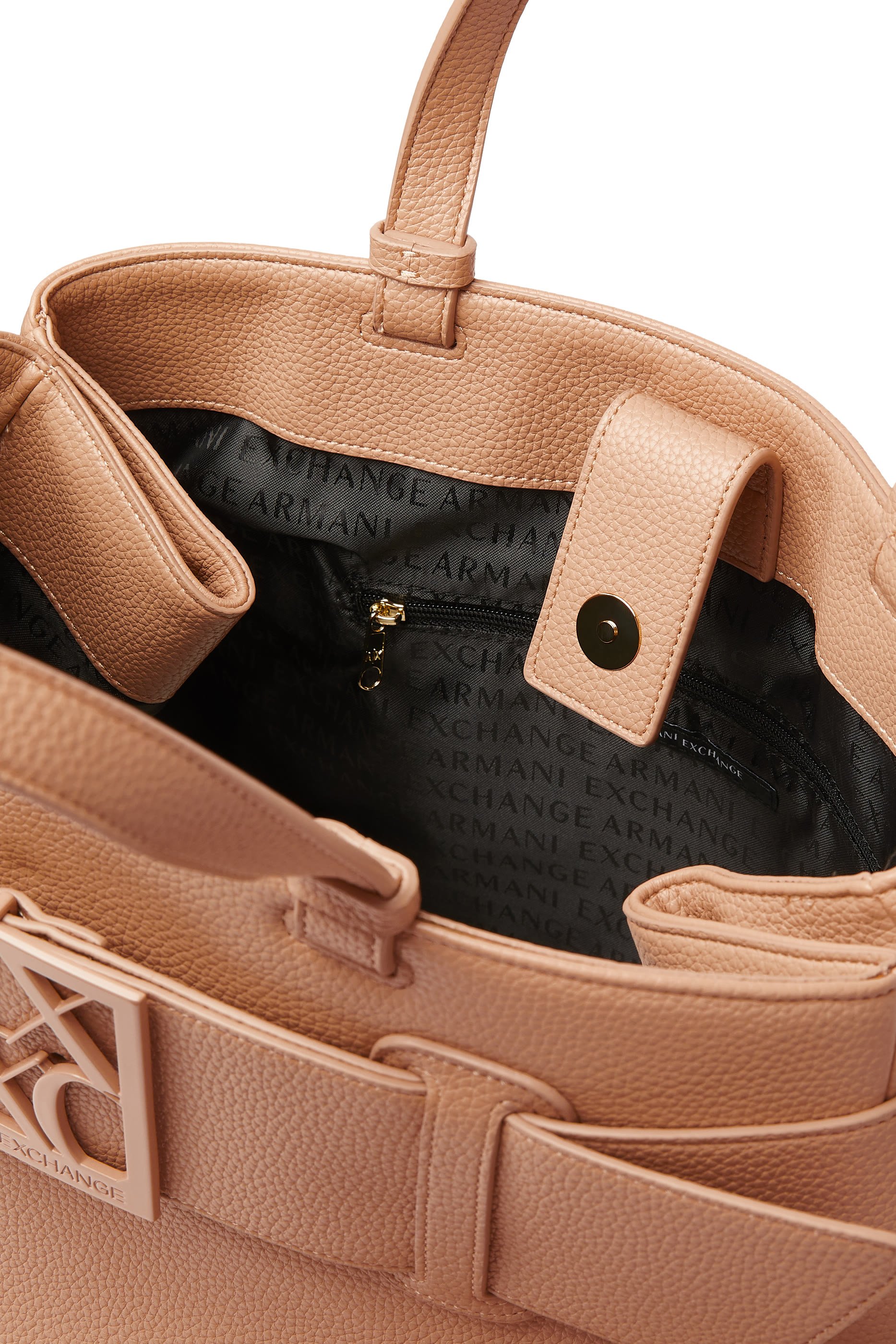 ASV Logo Detail Large Shoulder Bag