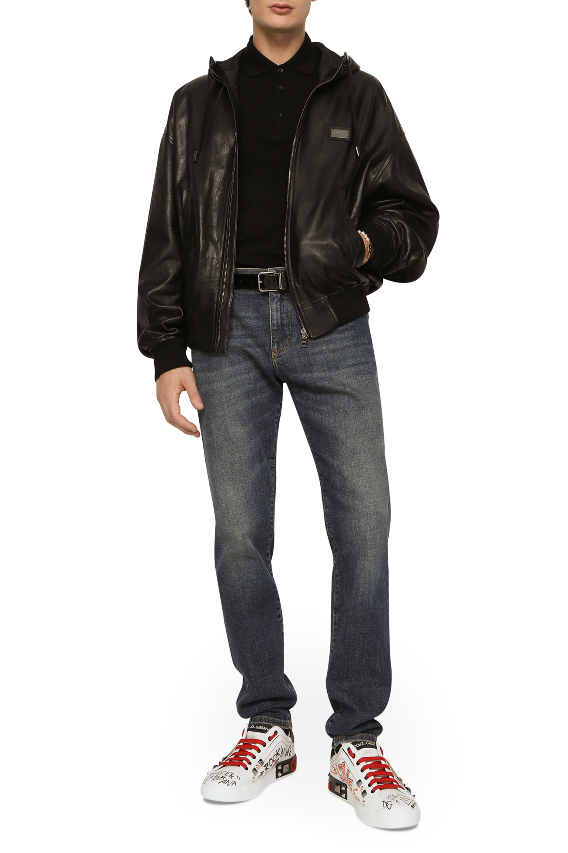 Logo Cotton Piqu&eacute; Polo-Shirt