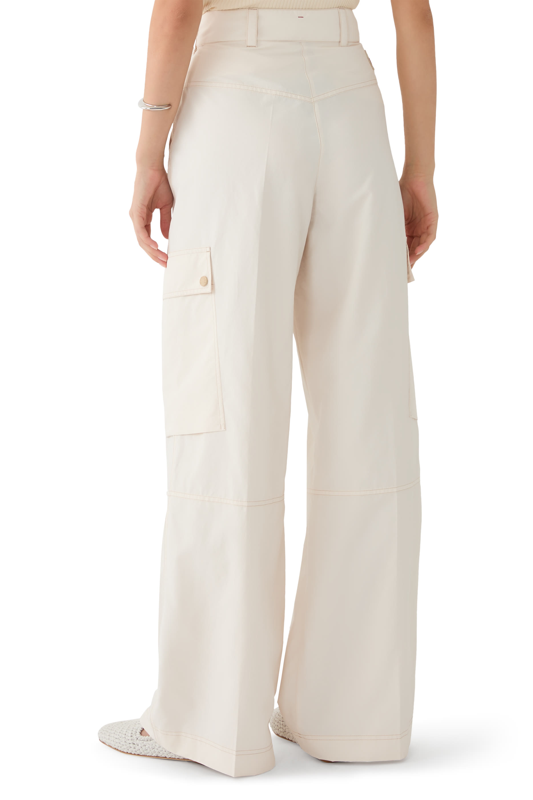 Technical Froiss&eacute; Trousers