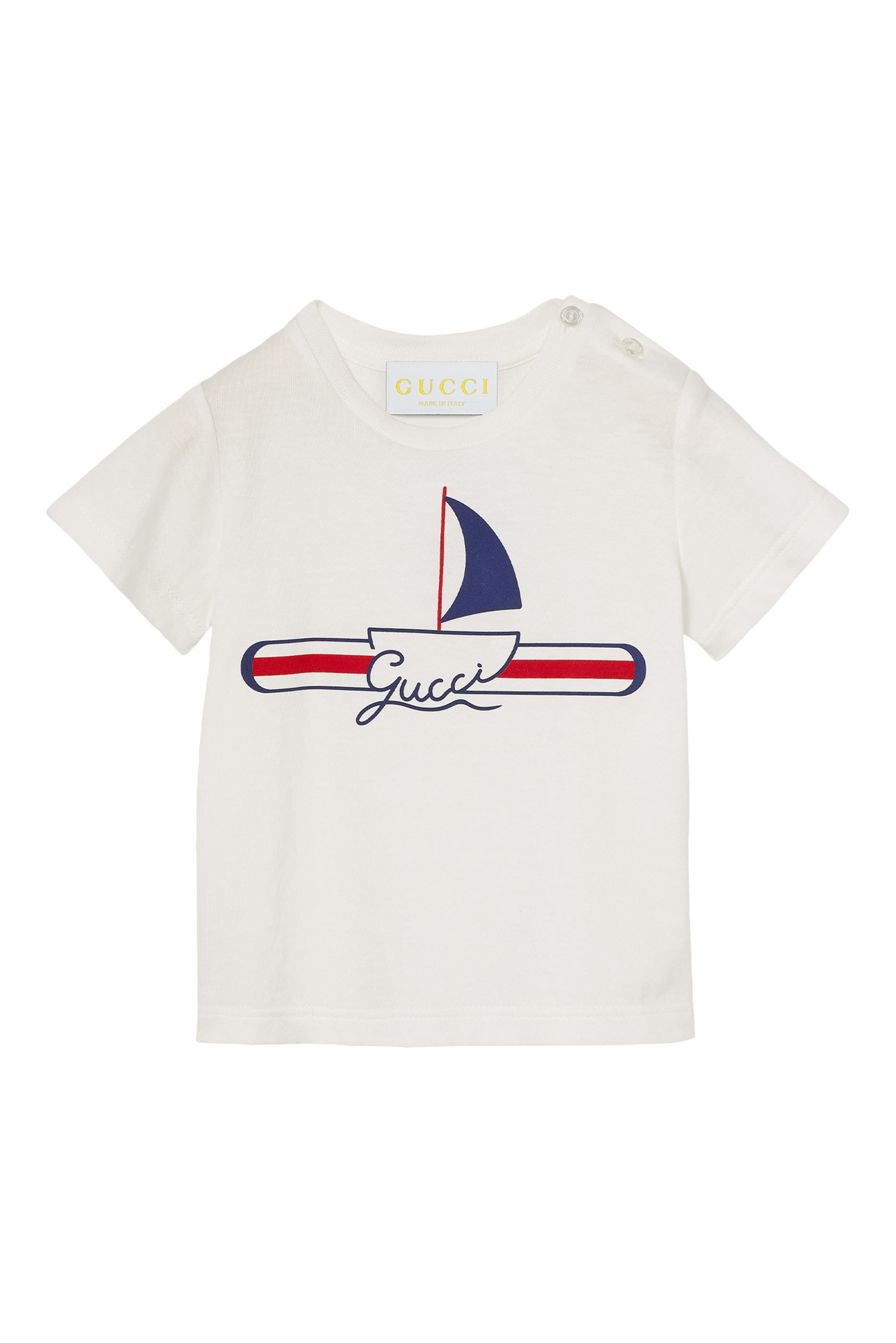 Kids Logo Cotton T-Shirt