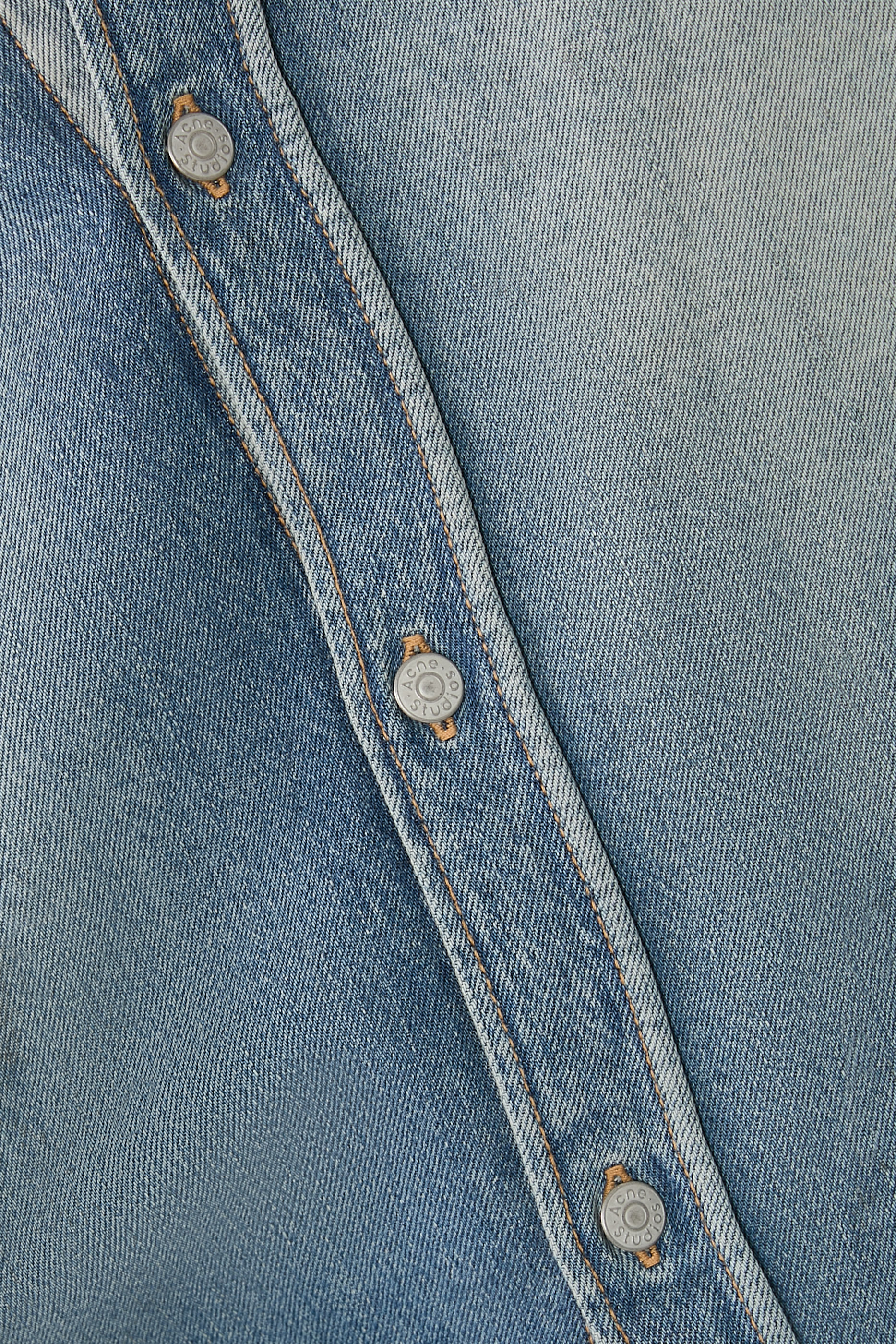 Denim Button-up Shirt