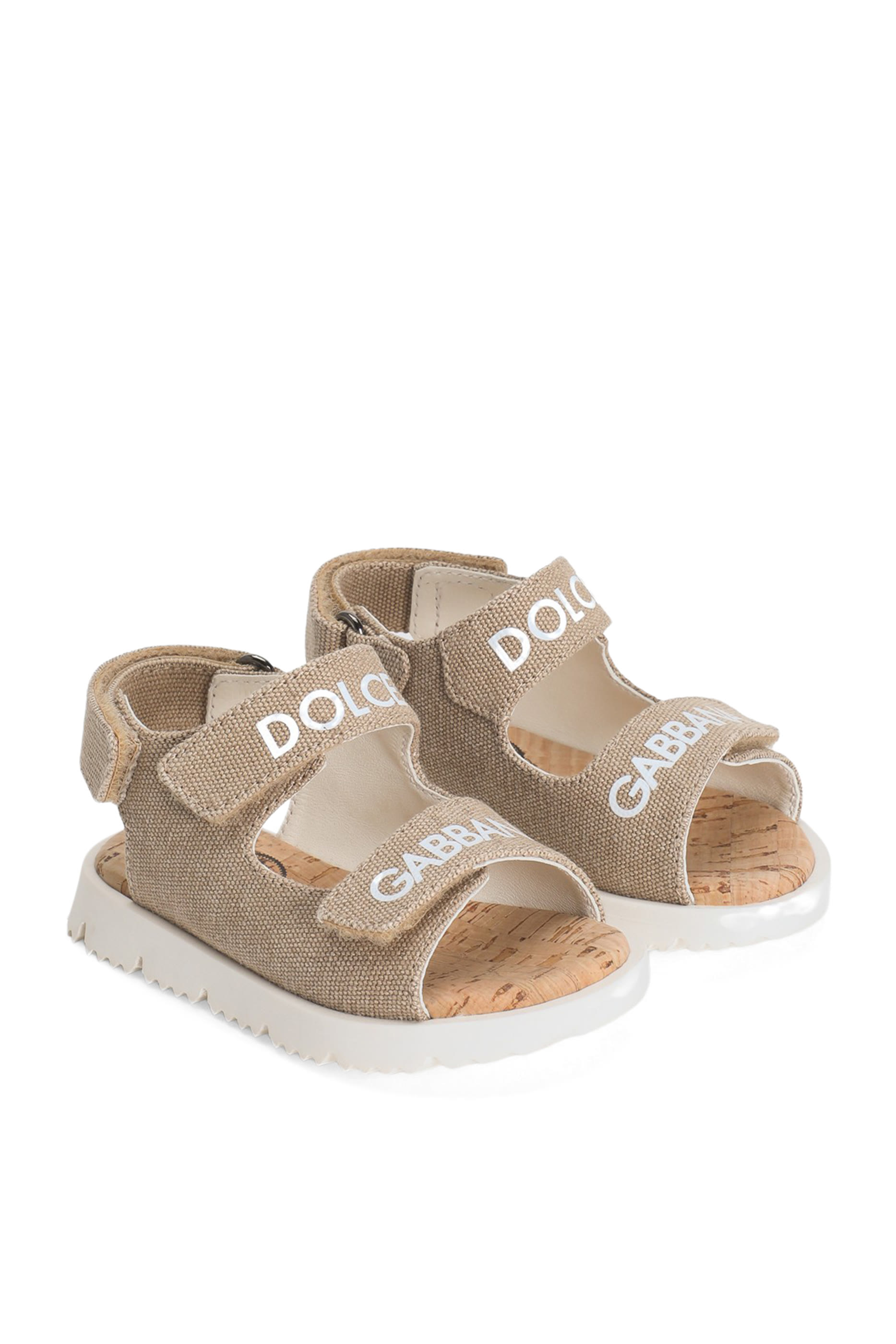 Kids Logo Canvas Sandals