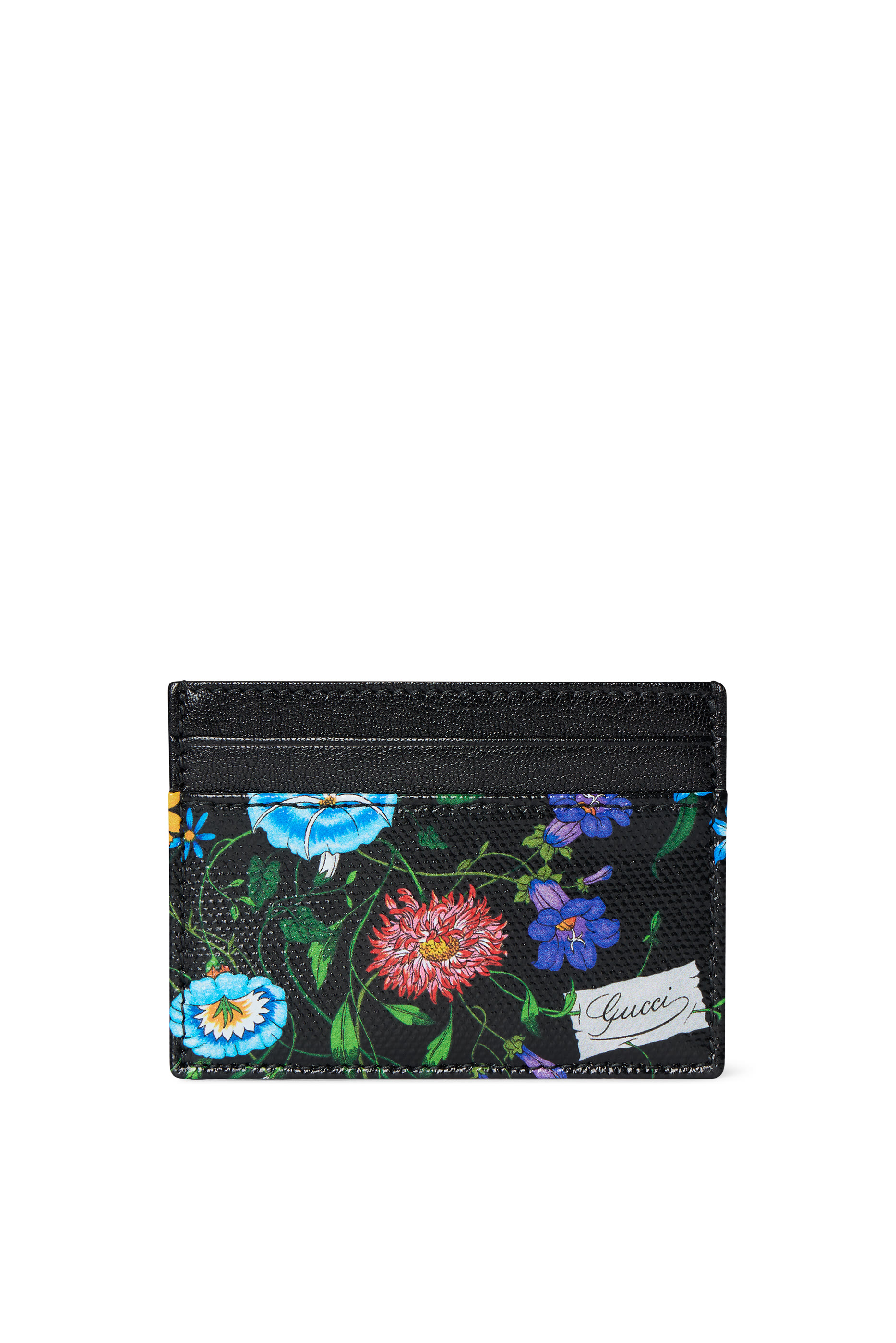 Flora-Motif Card Case