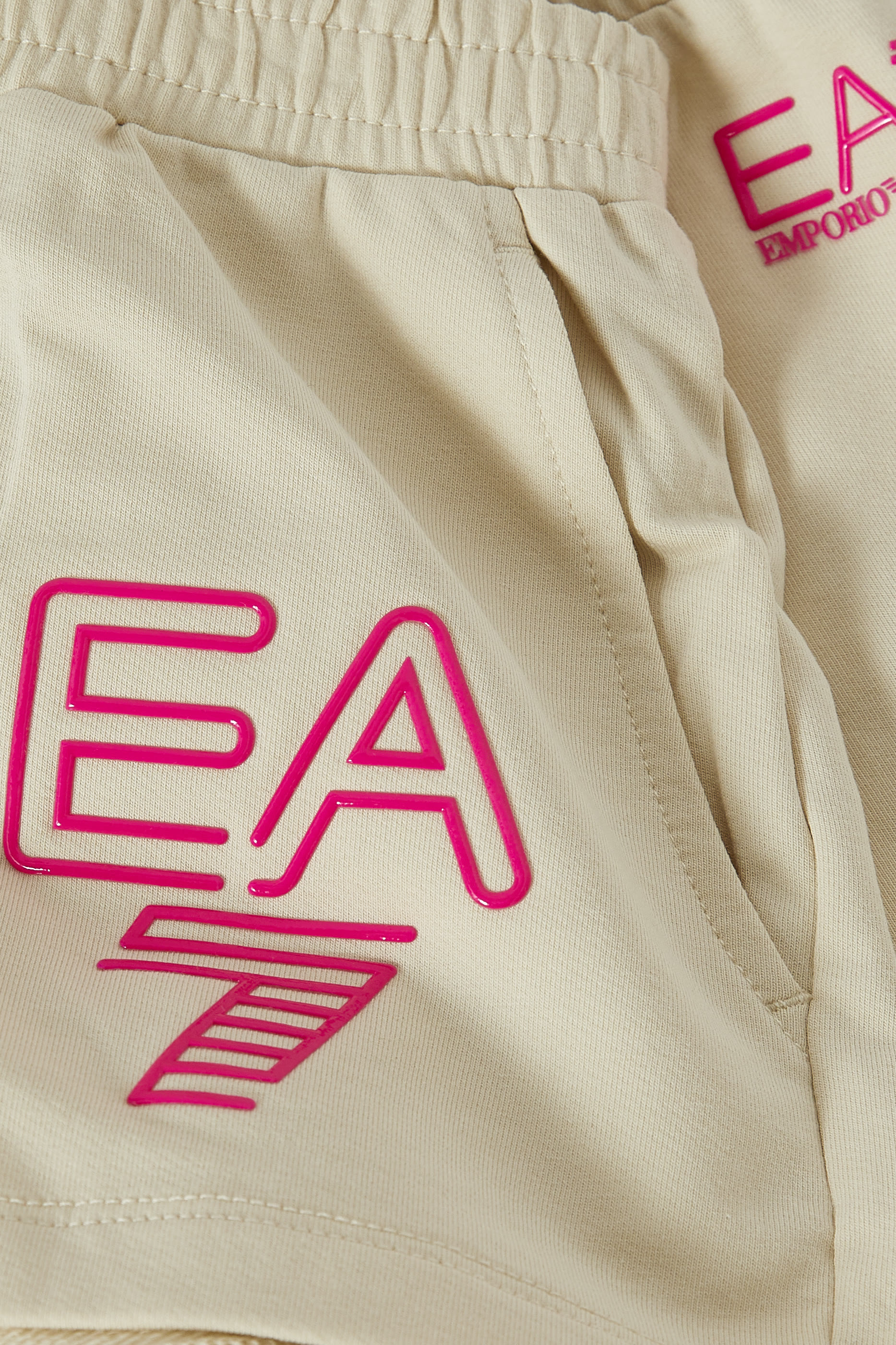 Kids EA7 Logo Shorts