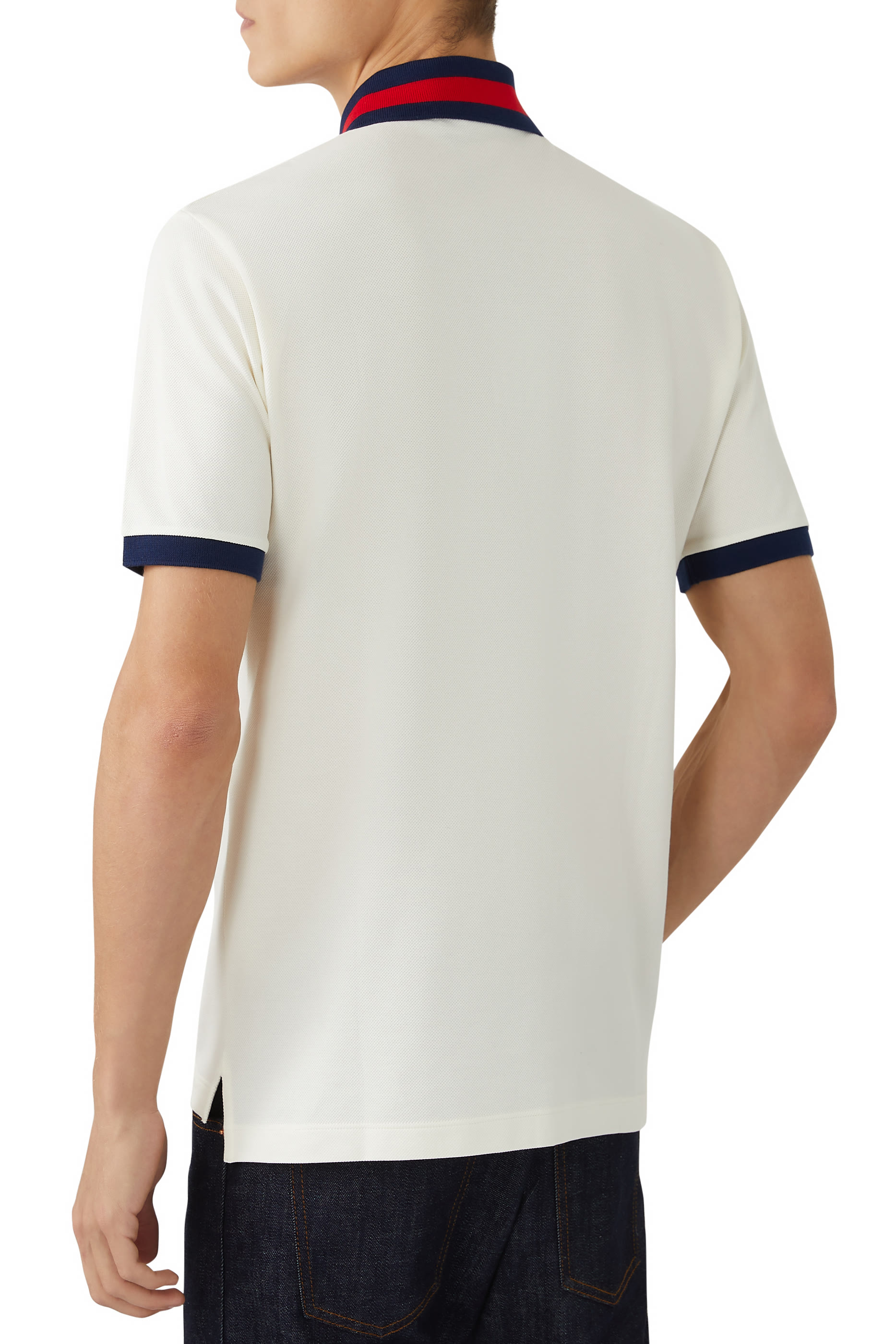 Stretch Cotton Short Sleeve Polo Shirt