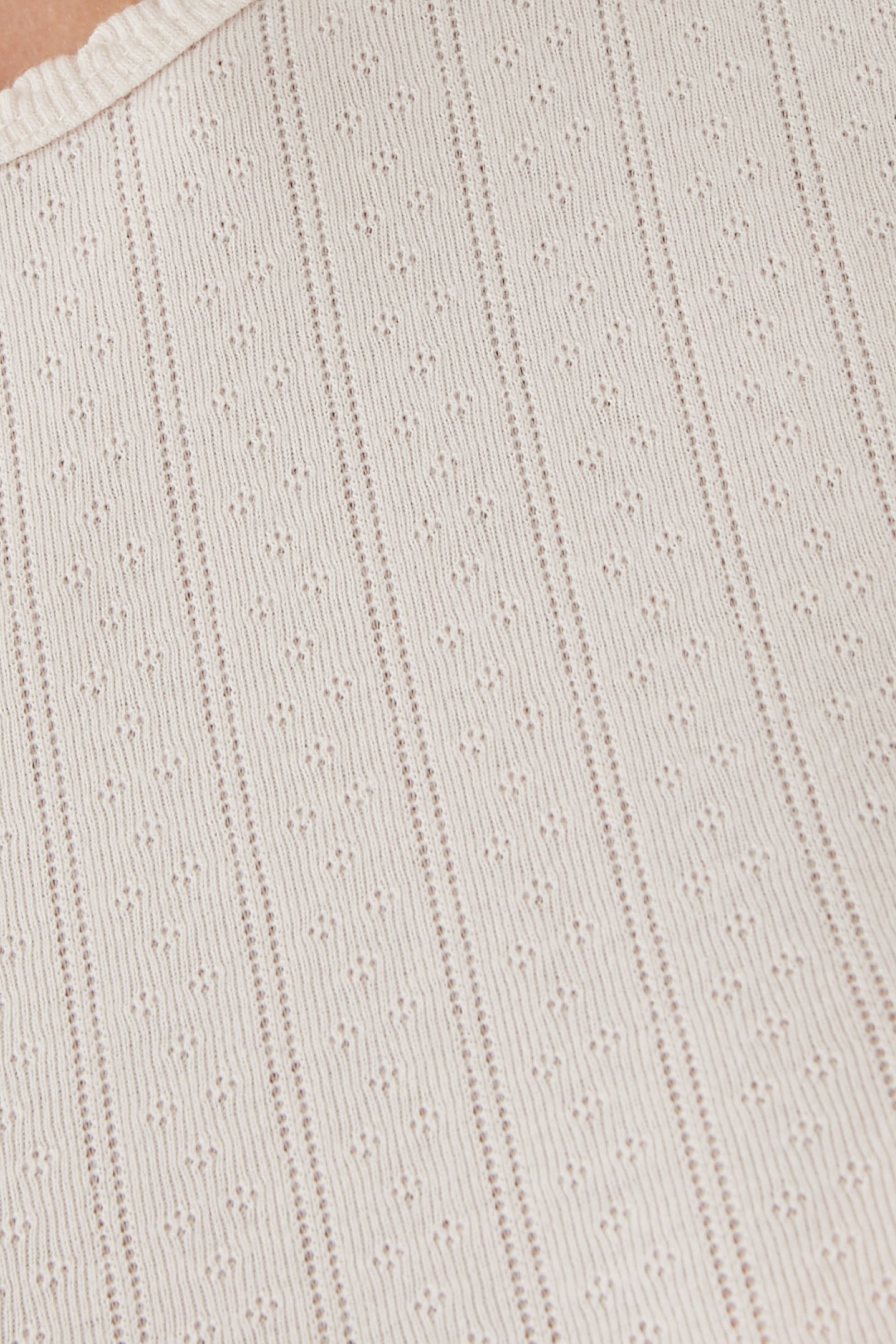 Pointelle Slim Fit T-Shirt