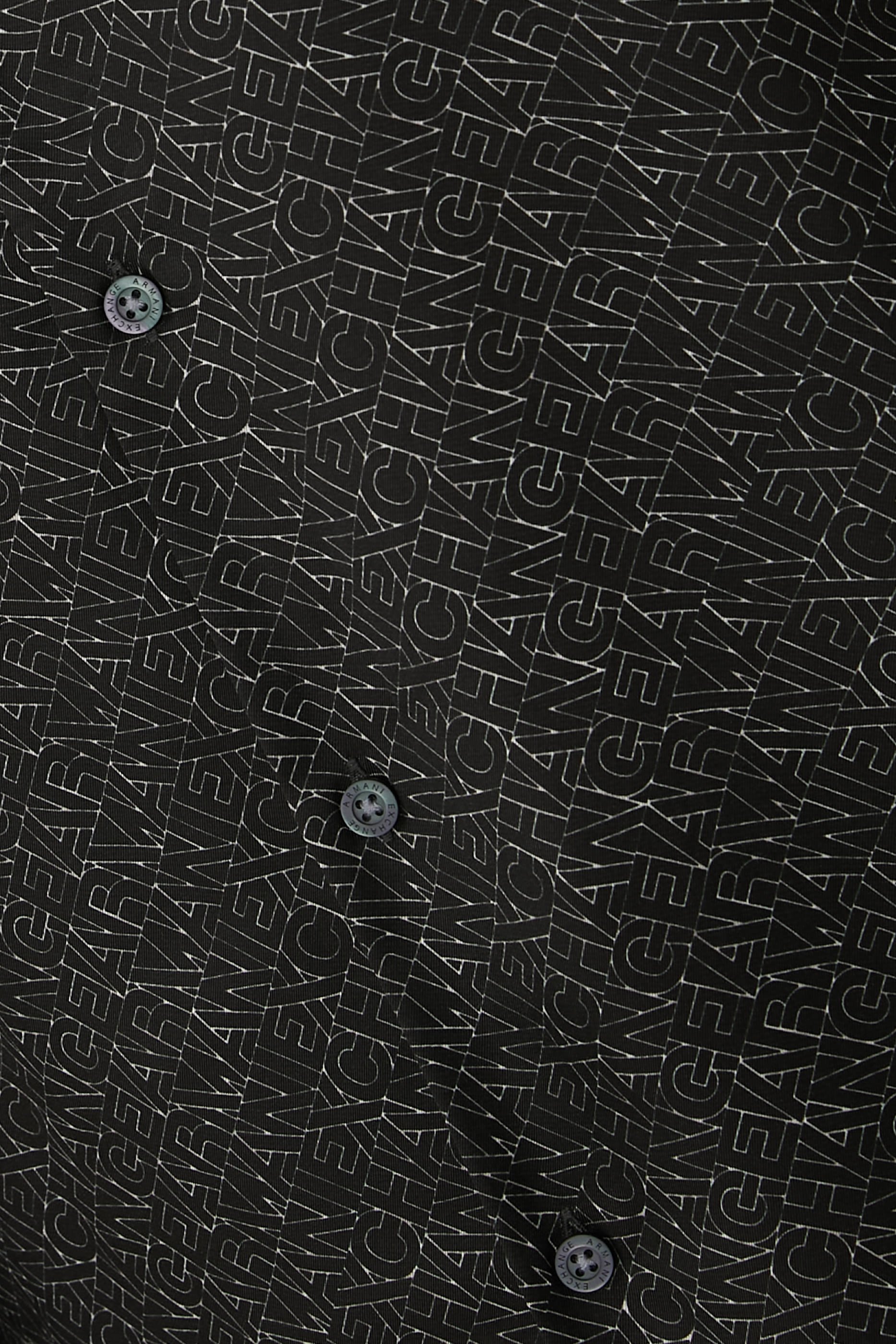 Logomania AX Logo All-Over Long Sleeves Shirt