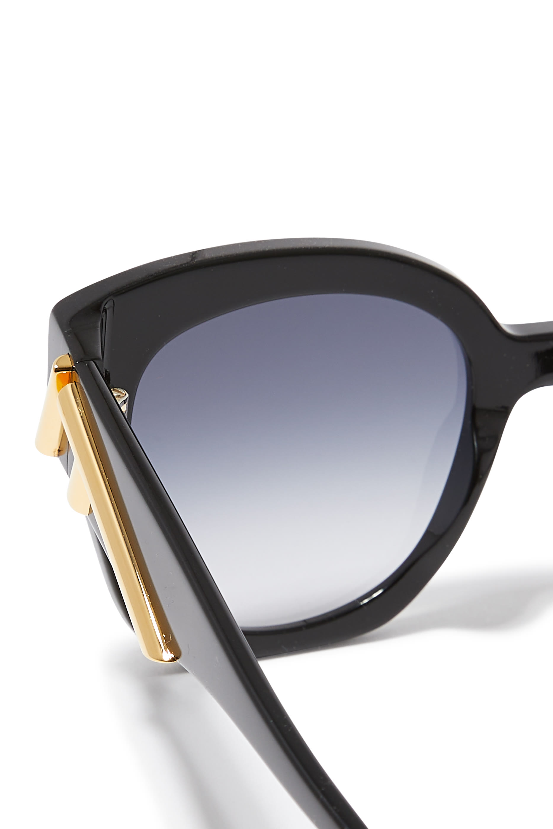 Fendi First Black Square Sunglasses