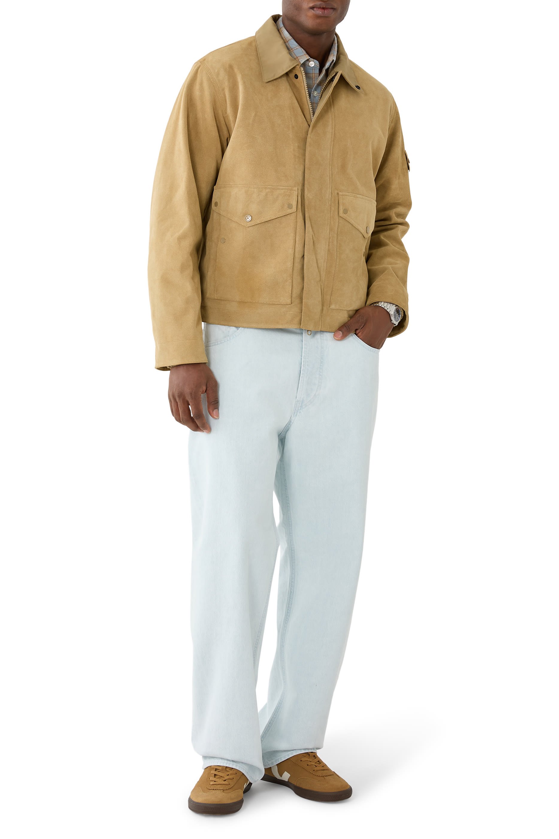 Split Leather S.I. Ghost Jacket 