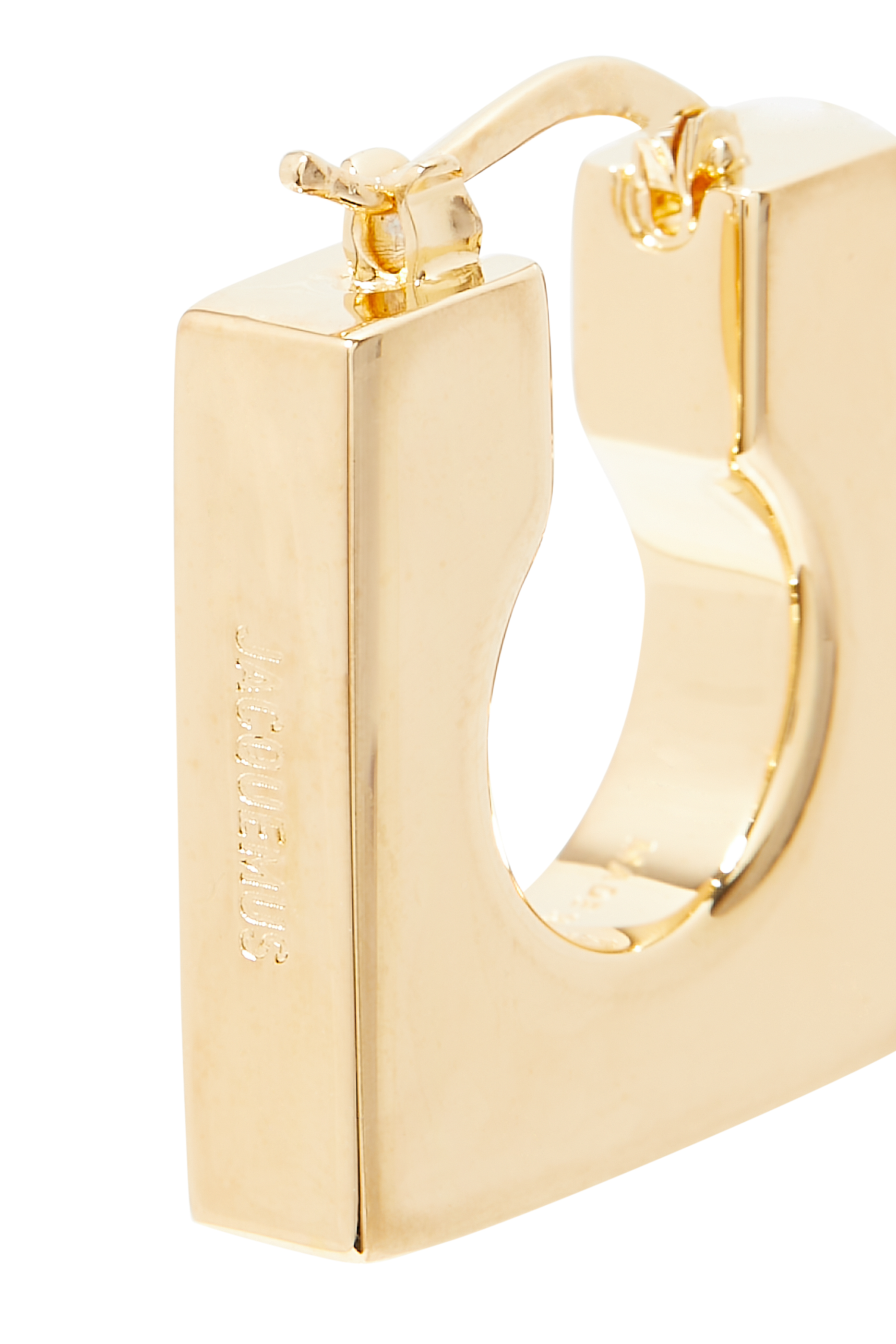 Les Boucles Asymmetrical Mini Hoop Earrings