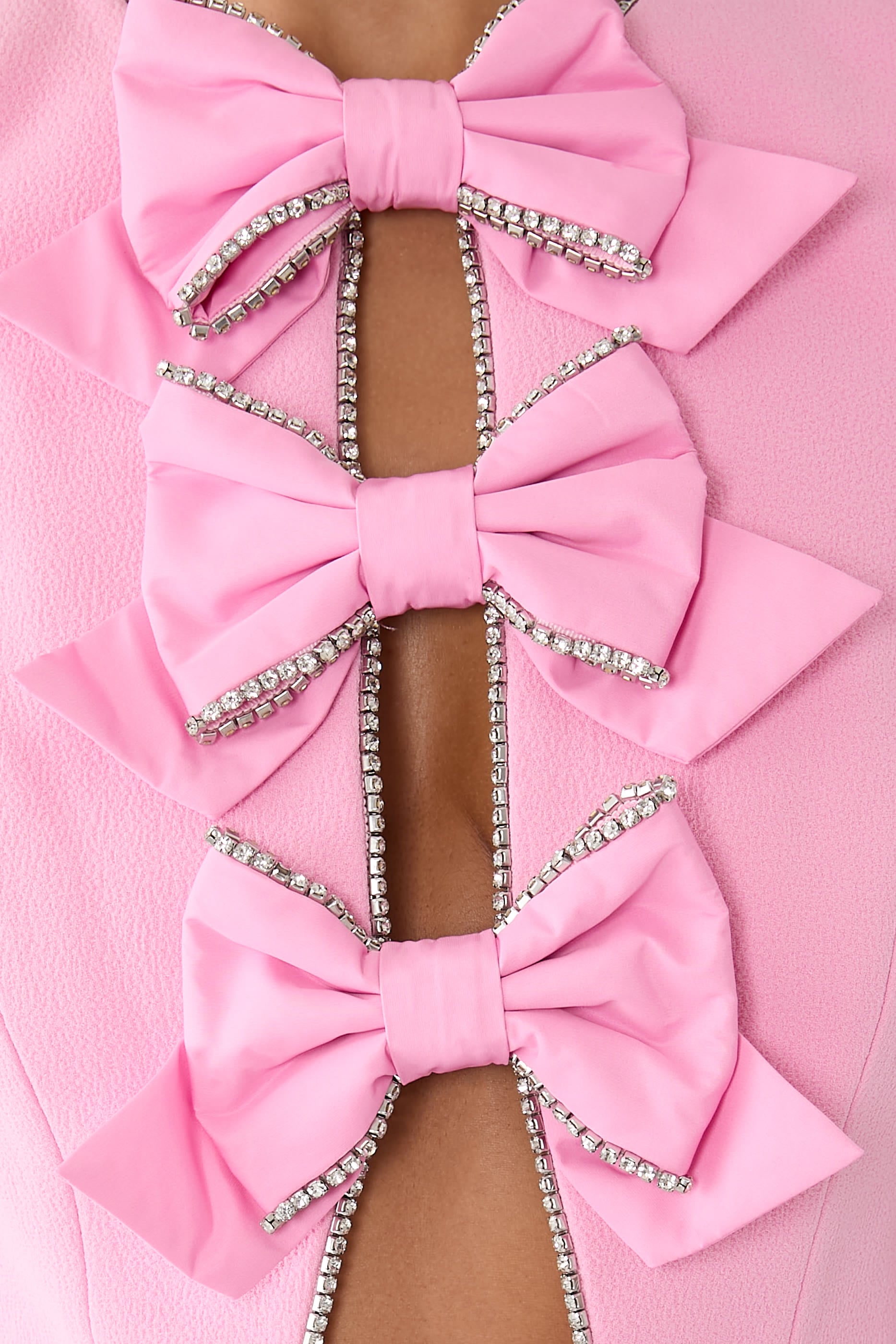  Precious Bow Mini Dress 