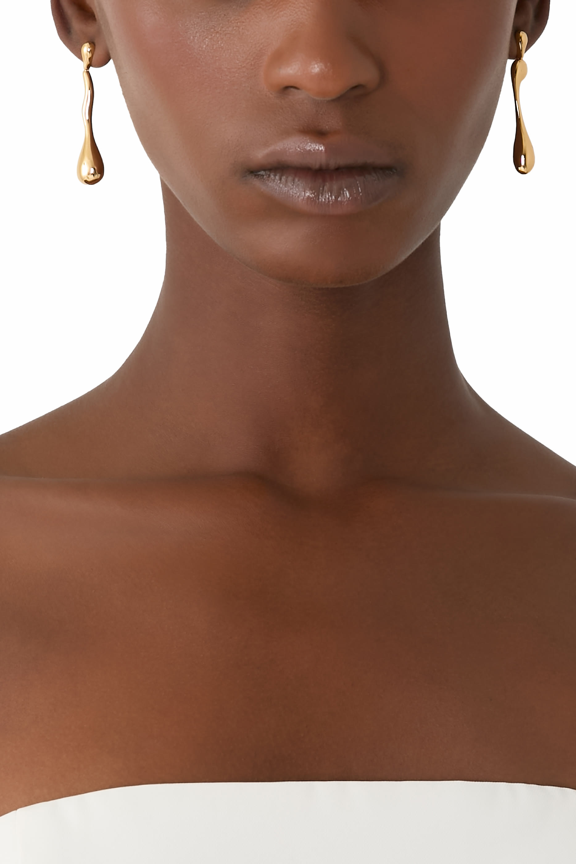 Molten Linear Earrings