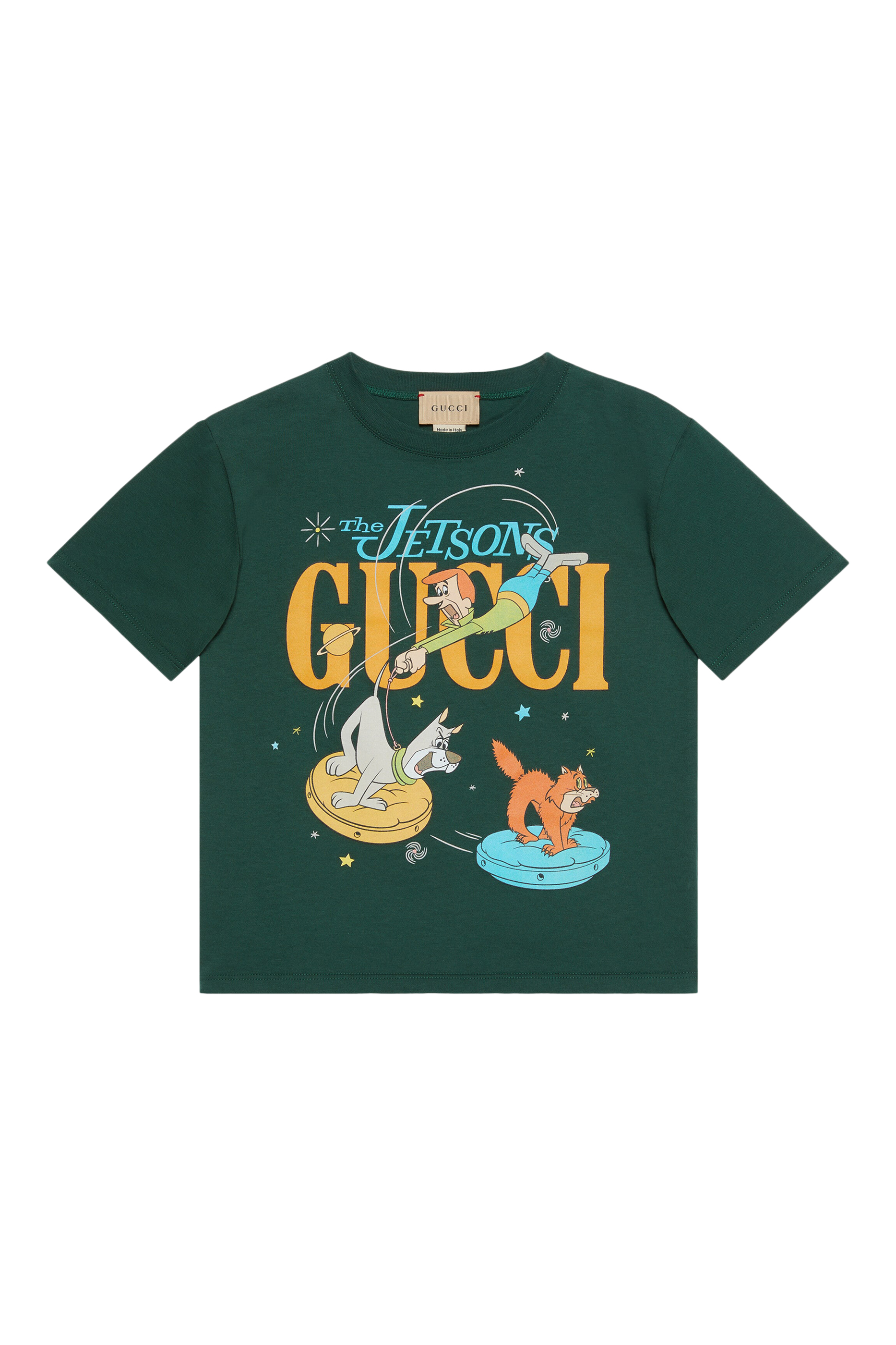 Kids Jetsons Printed Cotton T-Shirt