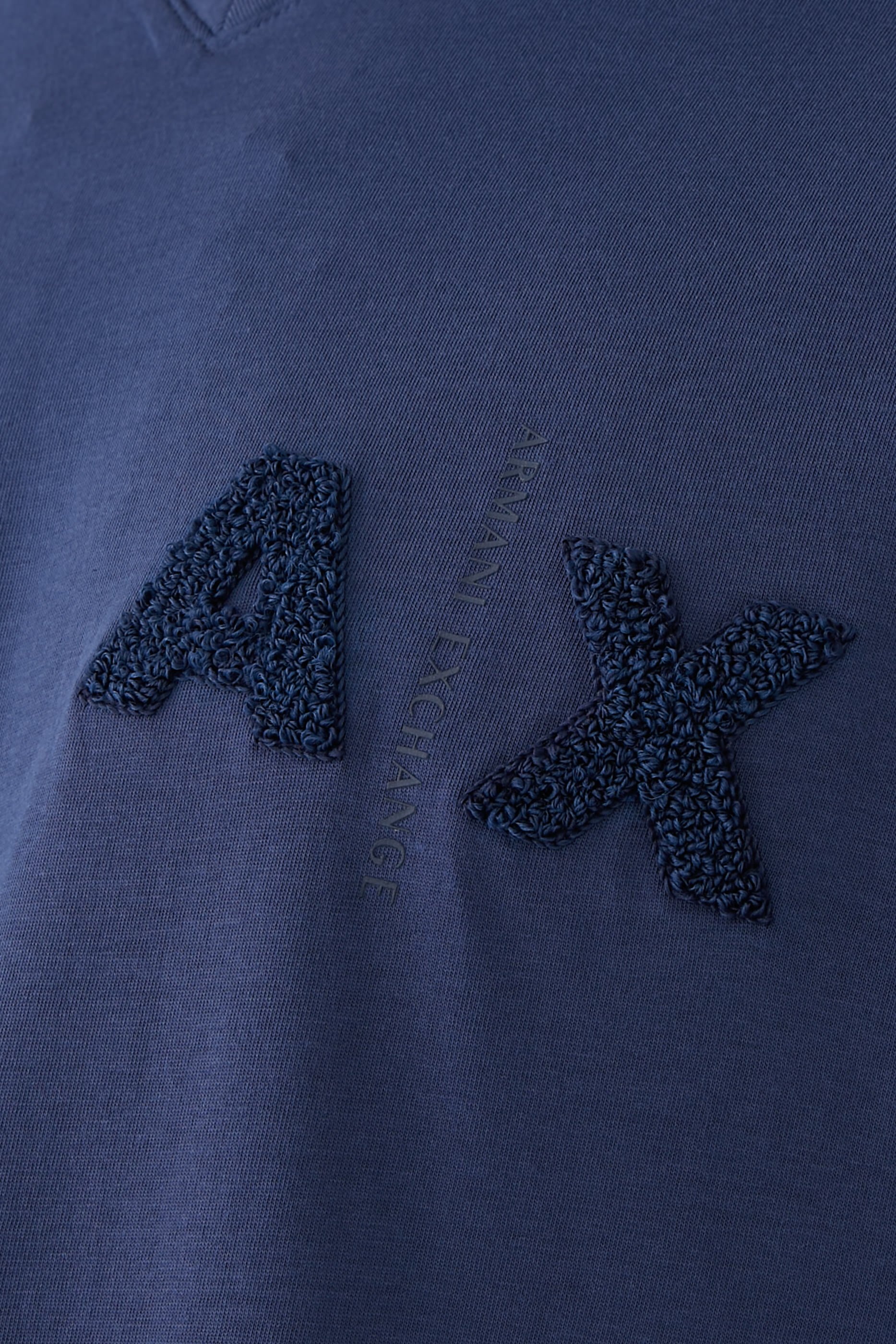 AX Logo V Neck Regular T-Shirt