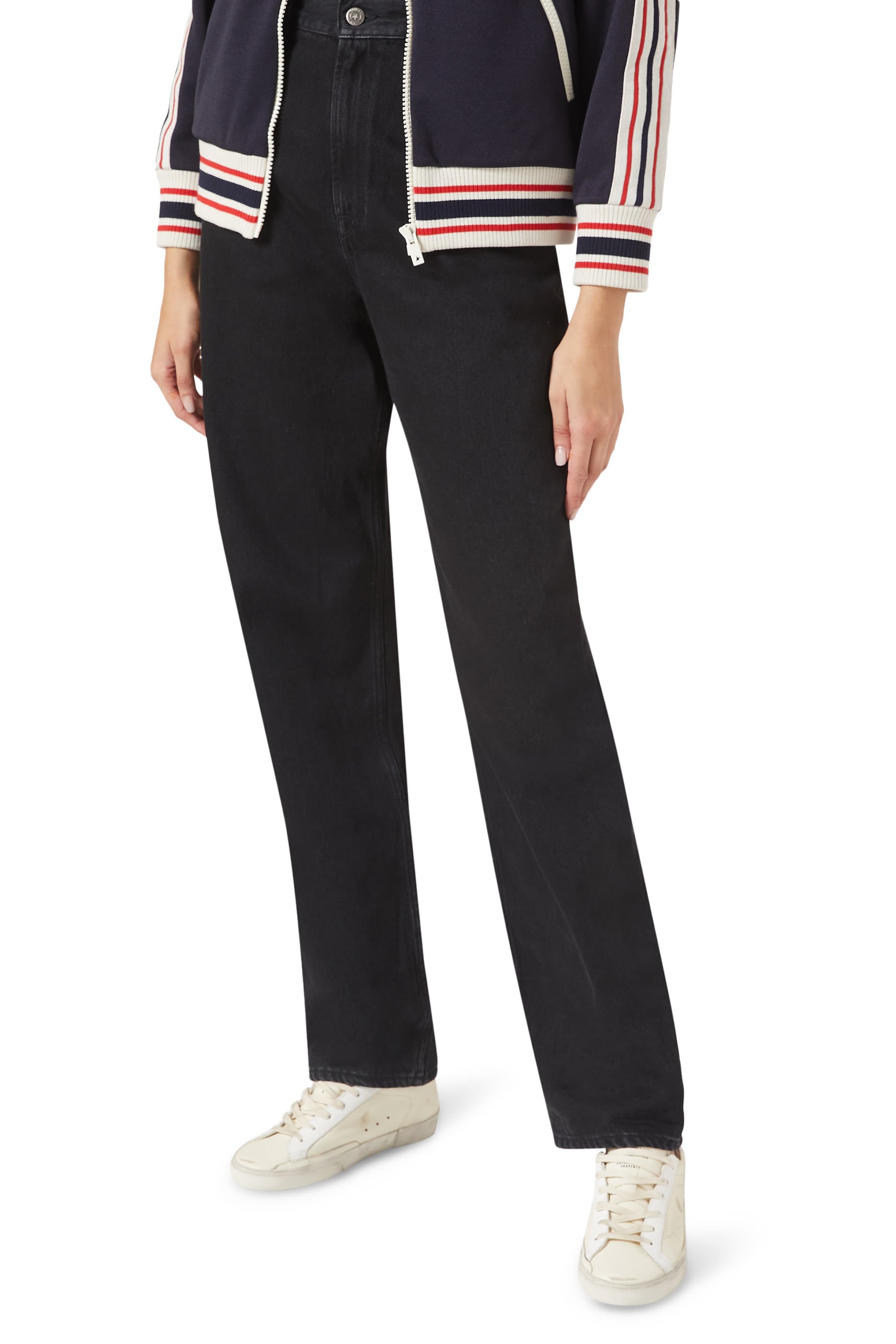 Super-Star Sneakers with Croc Metallic Heel Tab