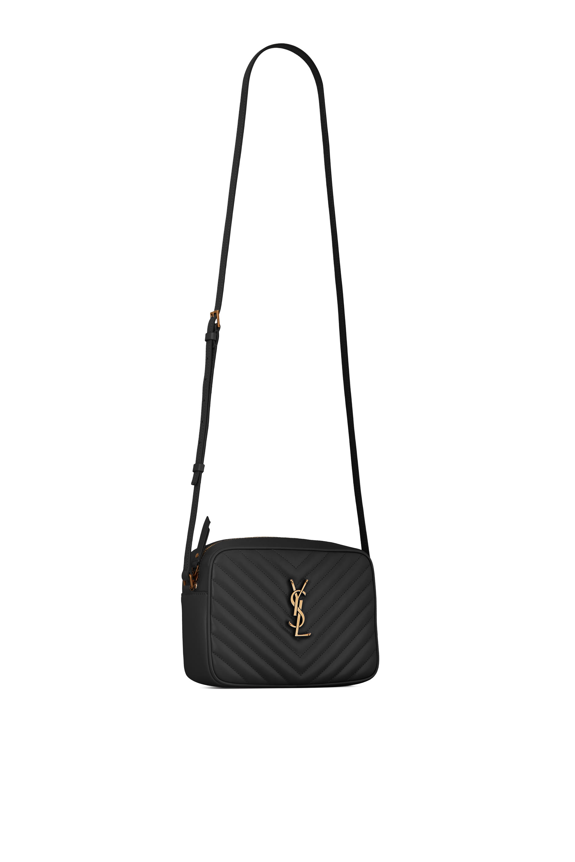 Lou Camera Bag in Quilted Leather 