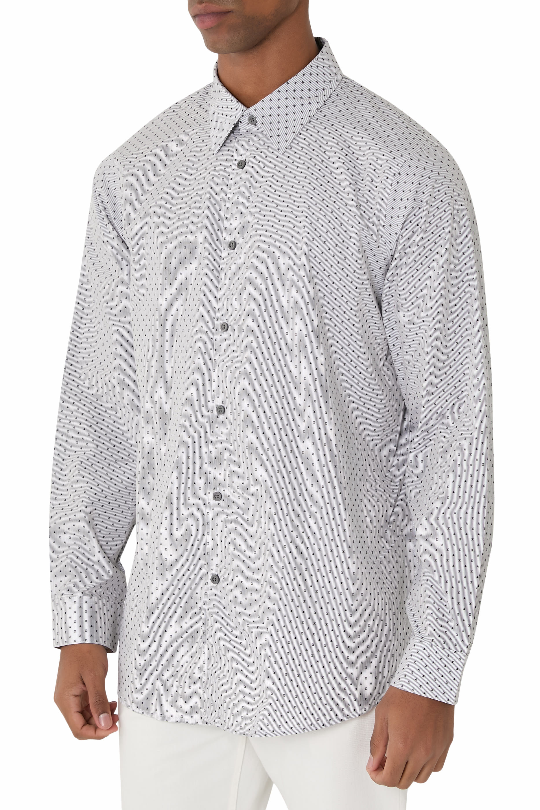 Logo Jacquard Shirt