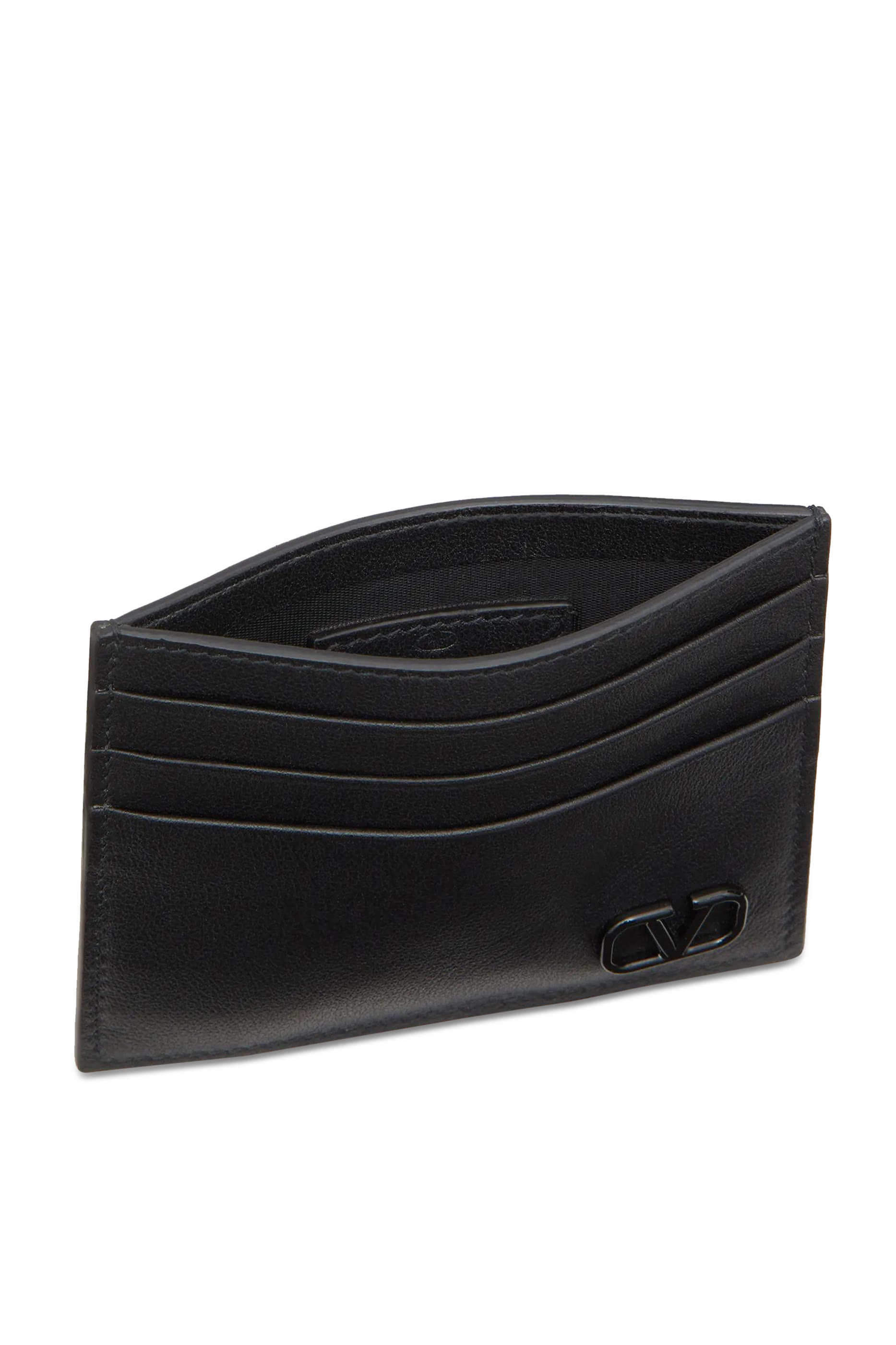 V Logo Signature Card Holder