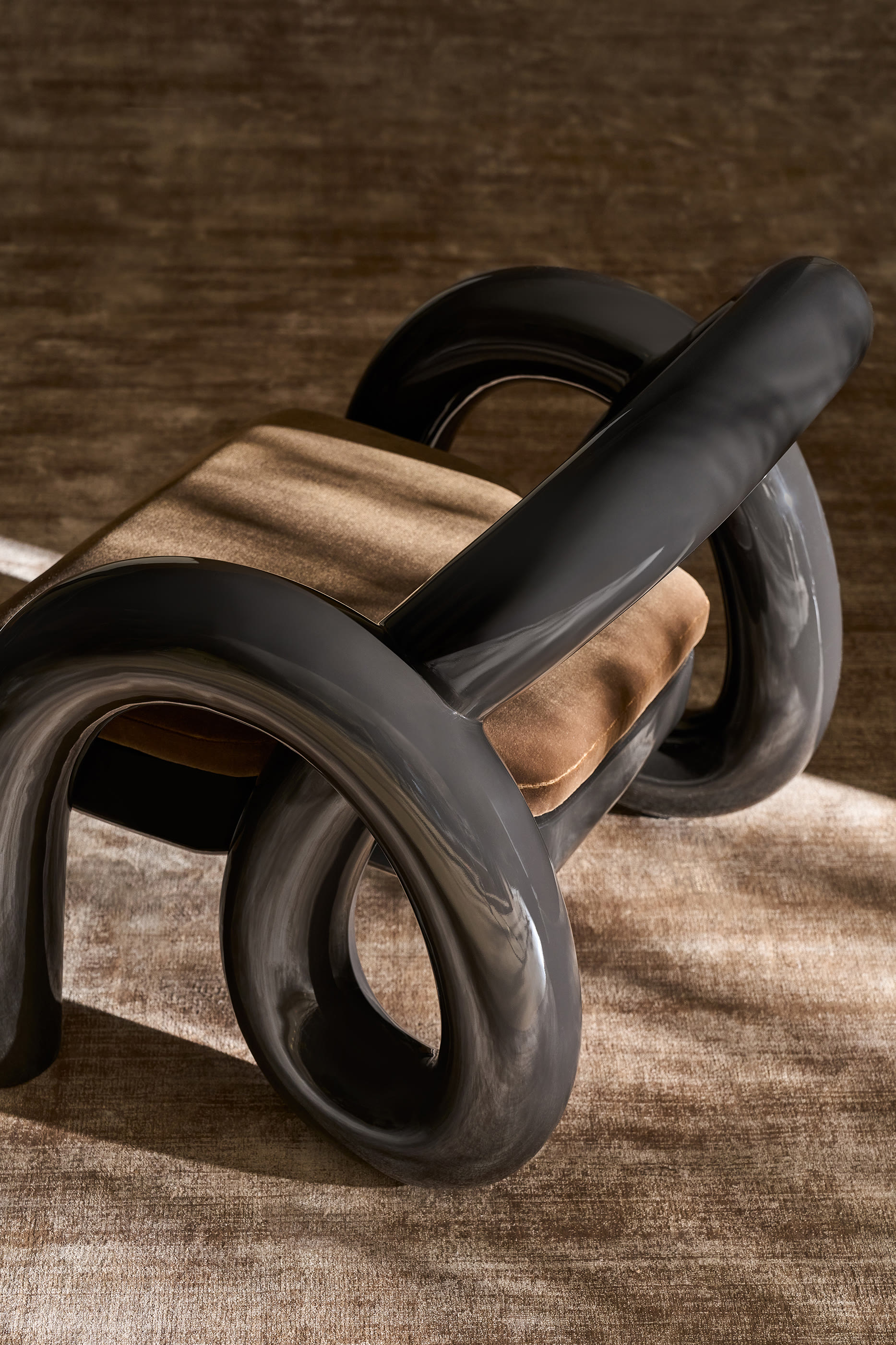 Gel&eacute;e Chocolate Armchair 