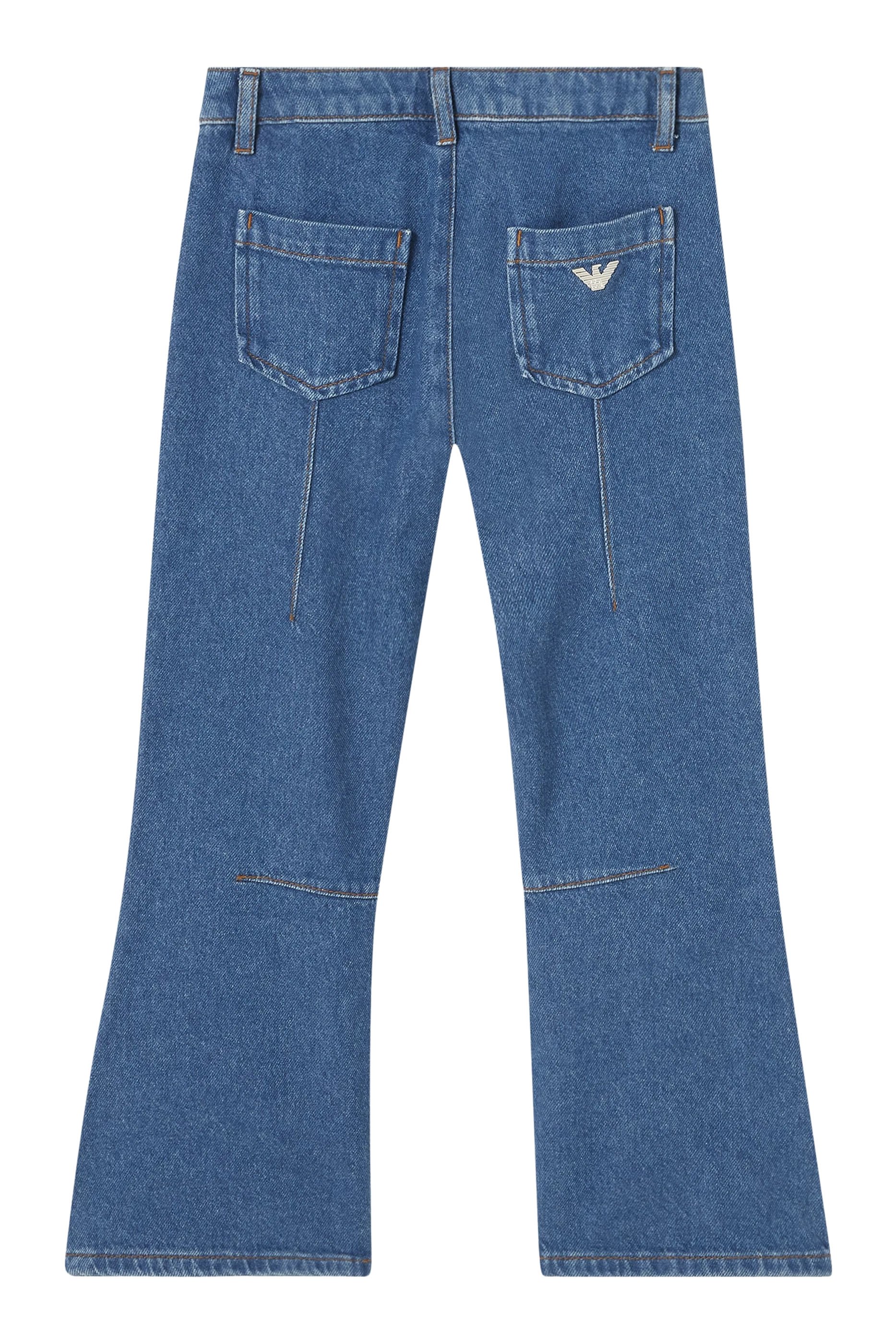 Kids  Wide Leg Jeans