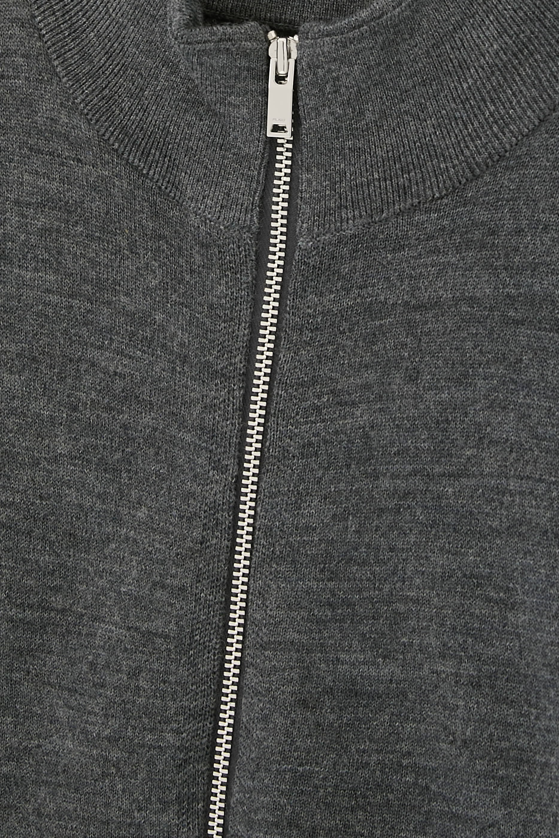 Kids Merino Wool-Blend Zip-Through Cardigan