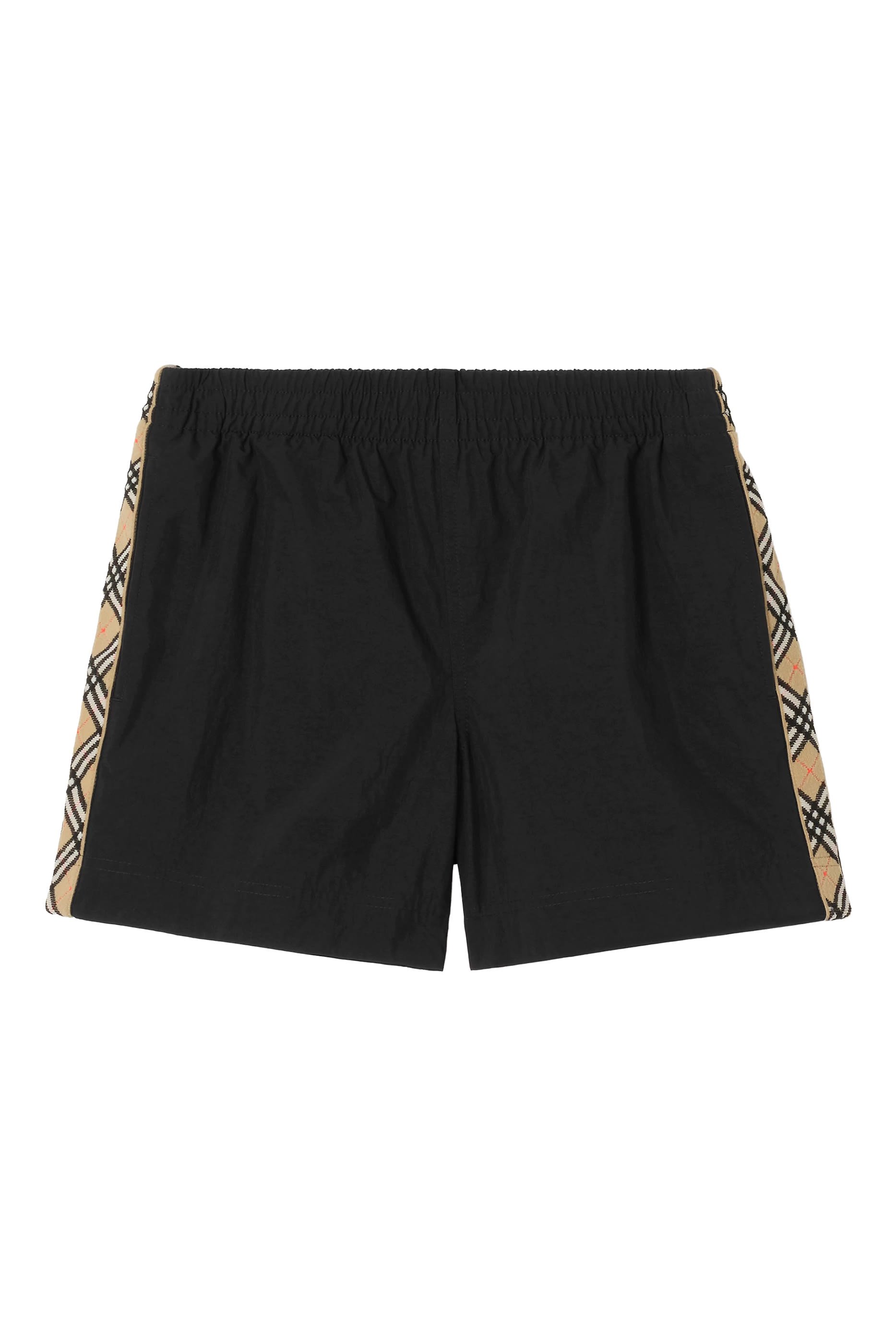 Kids Check Trim Swim Shorts