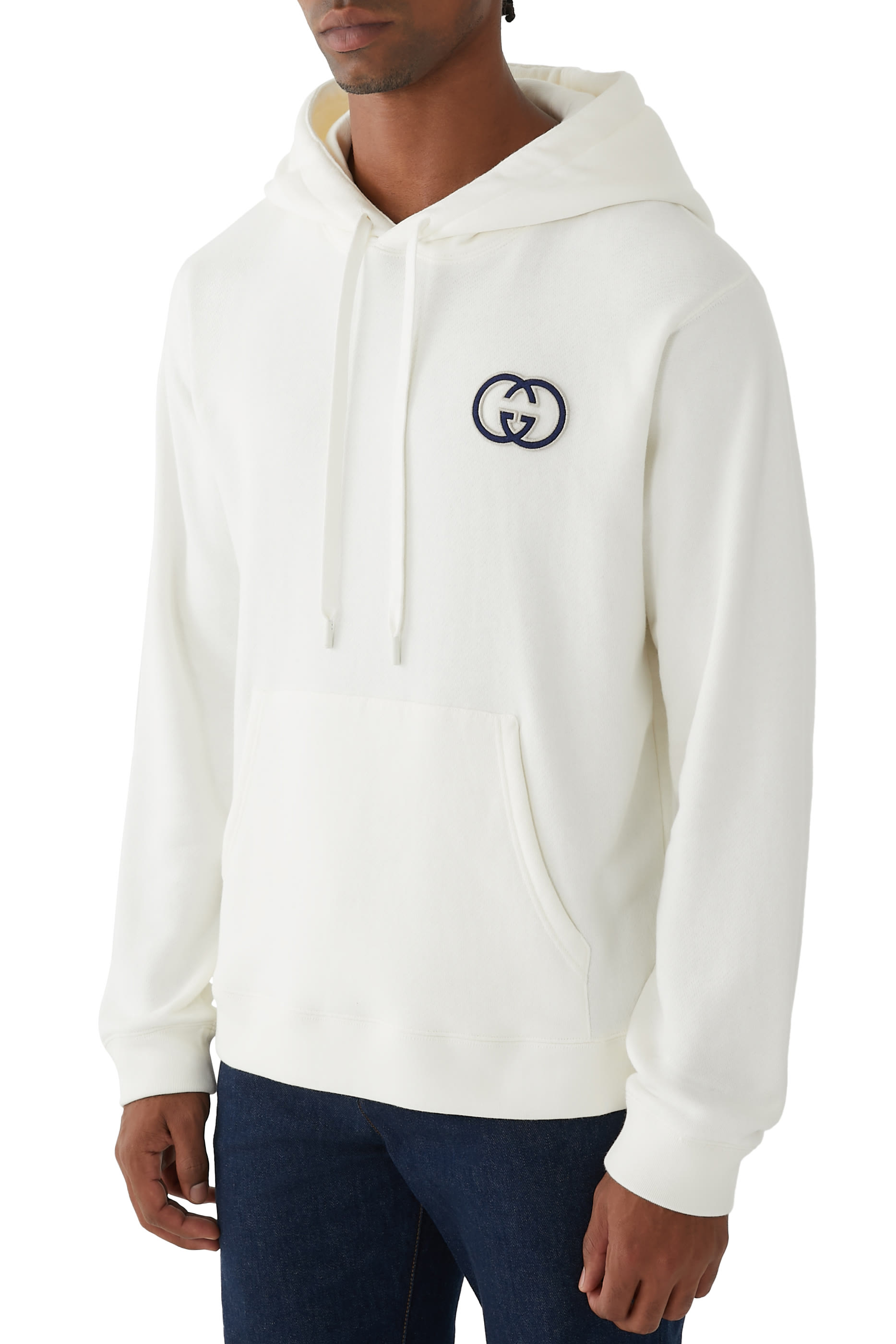 Cotton Jersey Hooded Sweatshirt