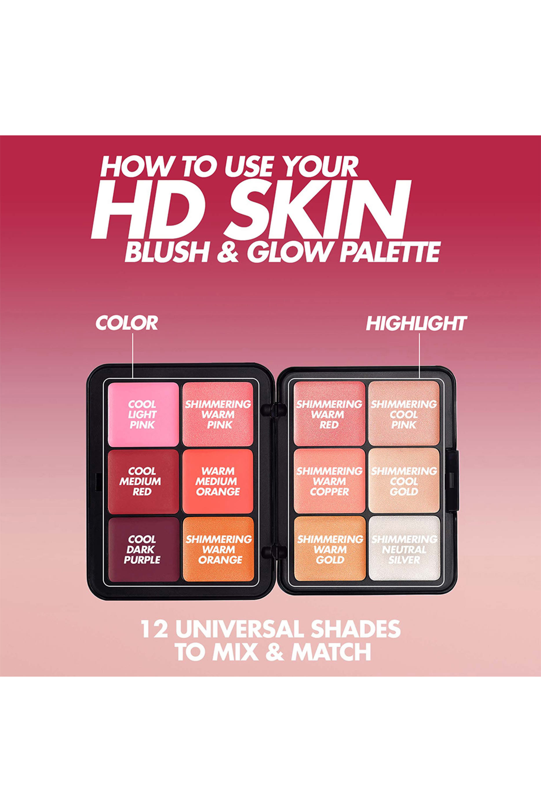 HD Skin Blush & Glow Palette