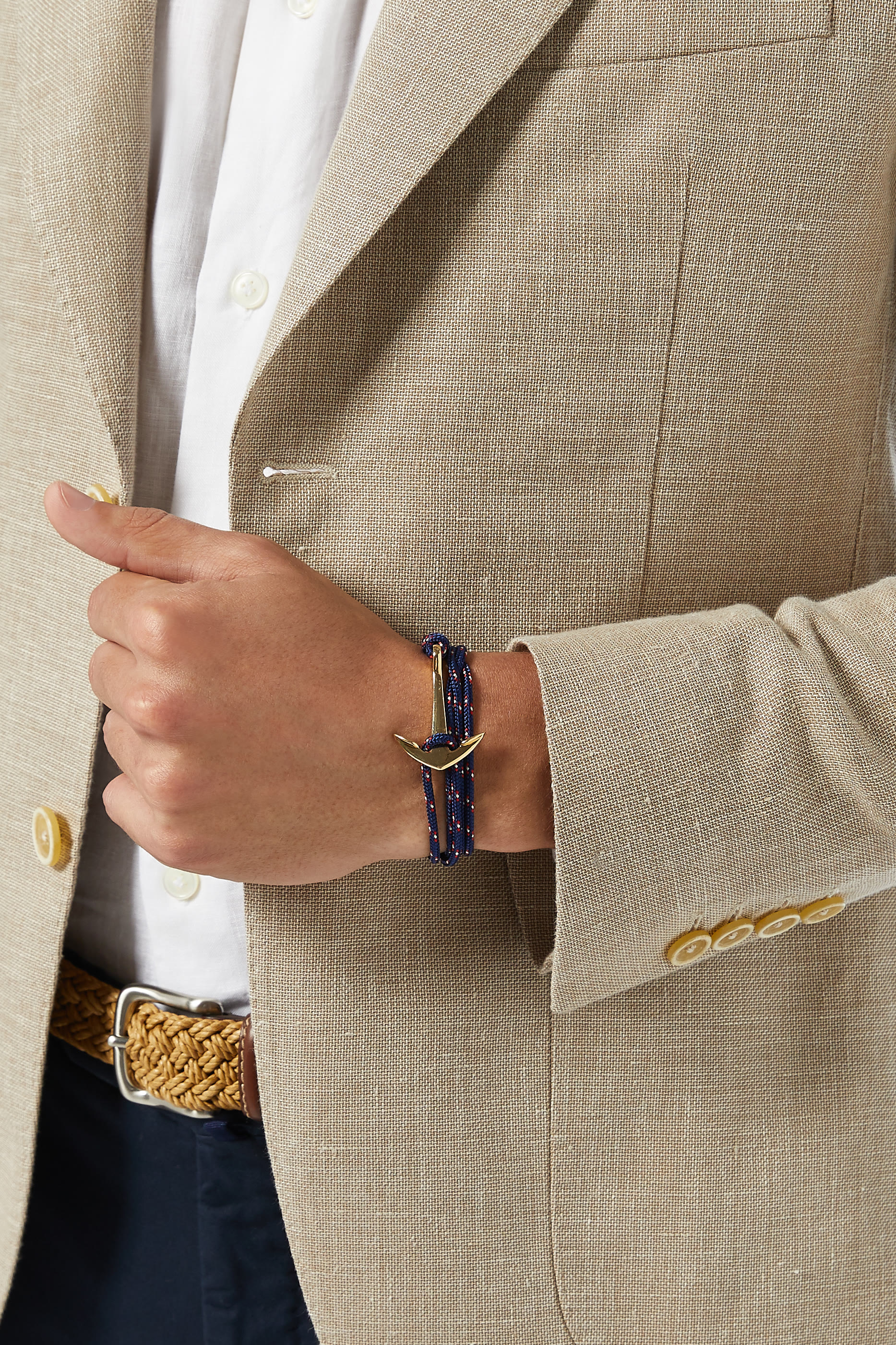 Anchor Rope Bracelet