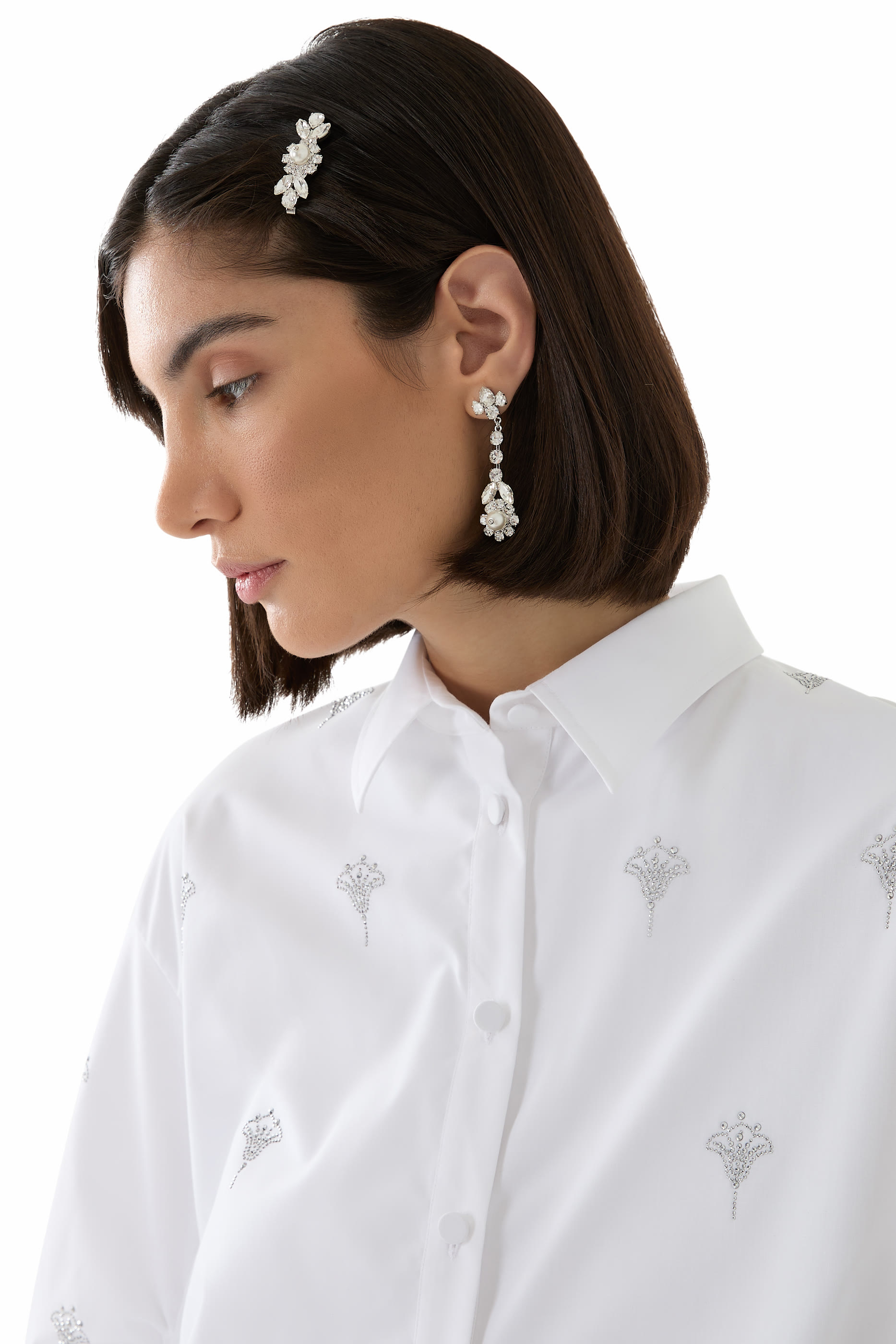 Mini Daisy Floret Hair Clip