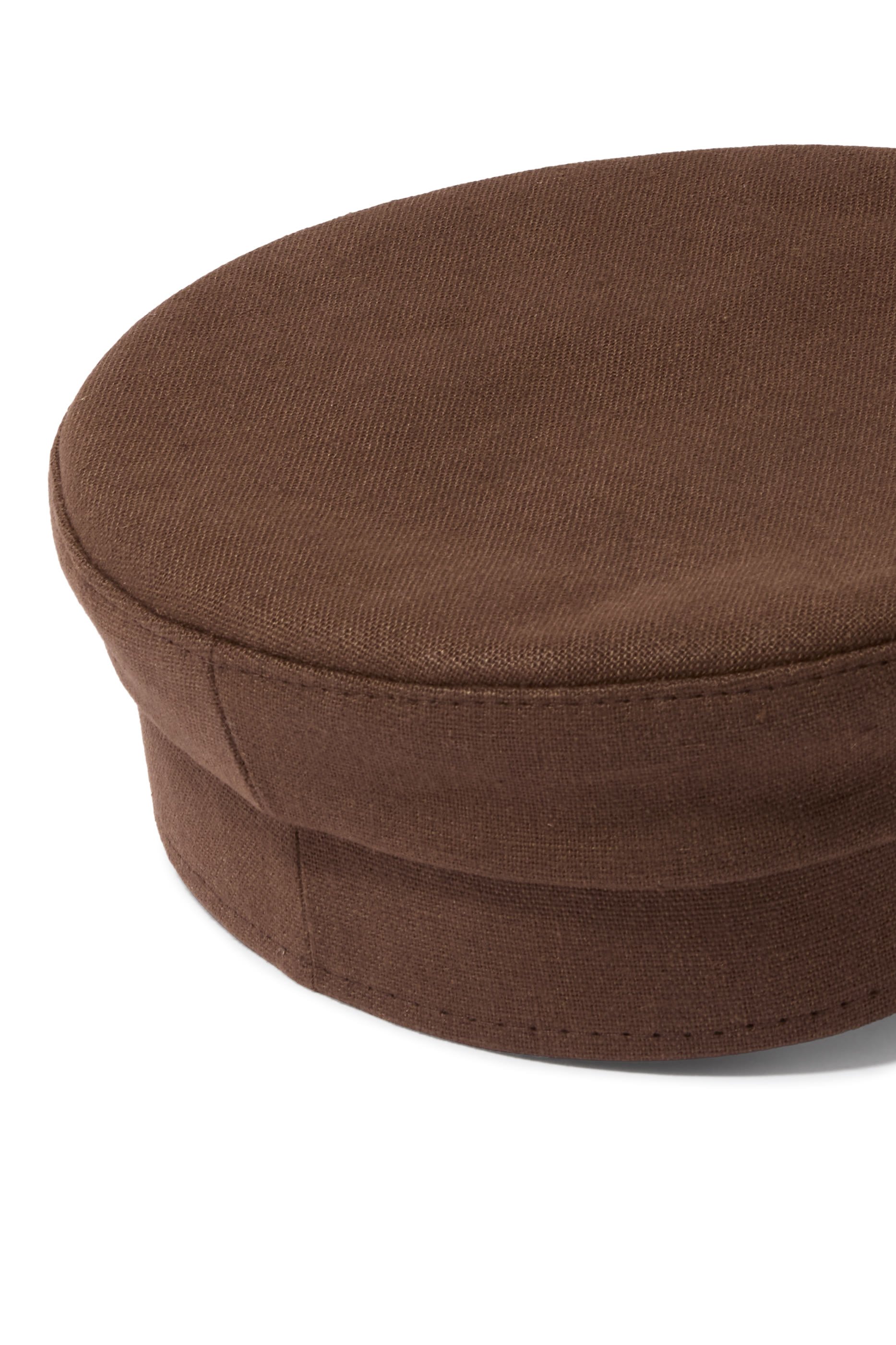 Logo-Embellished Baker Boy Cap