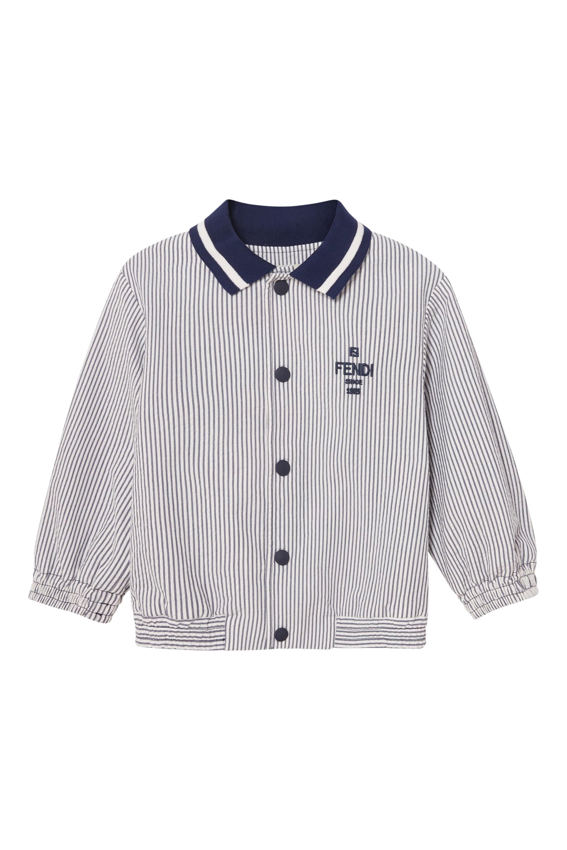Kids Logo Striped Jacket