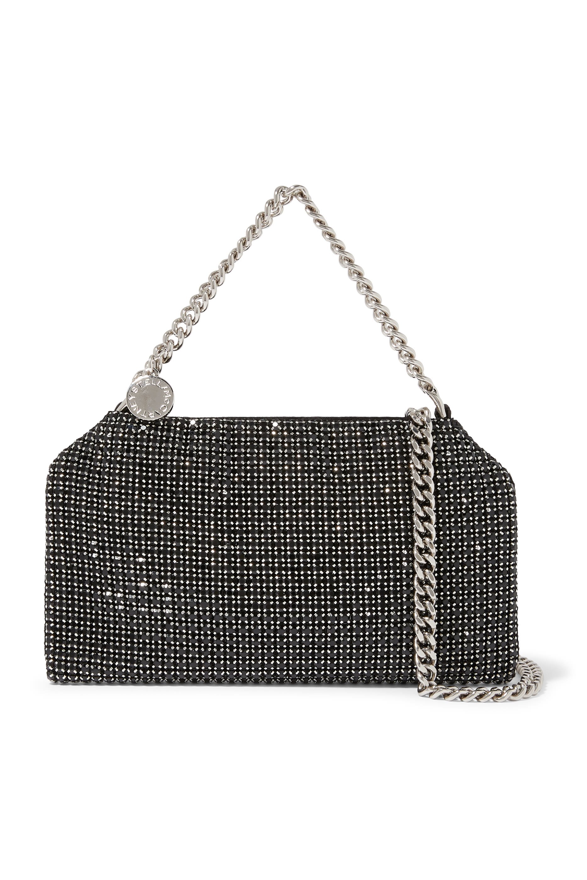 Falabella Mesh Shoulder Bag With Crystals