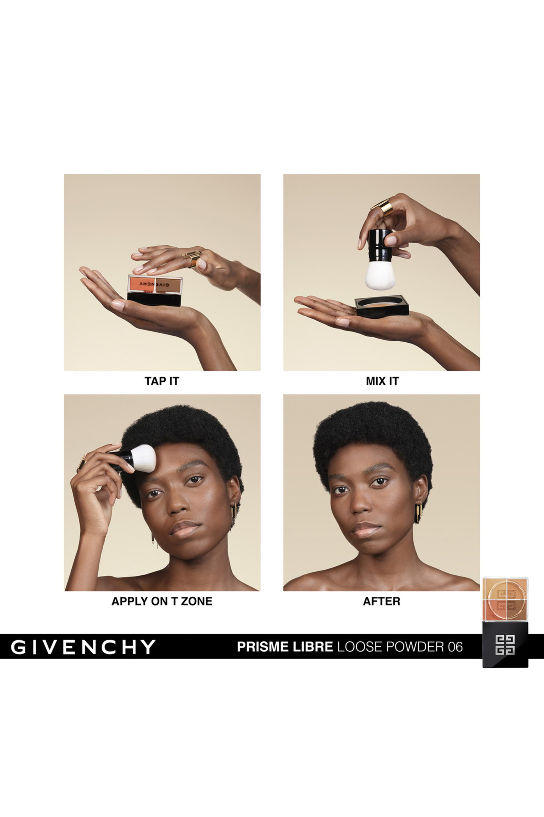 Prisme Libre Loose Powder, 4-color Loose Setting and Finishing Powder&nbsp;