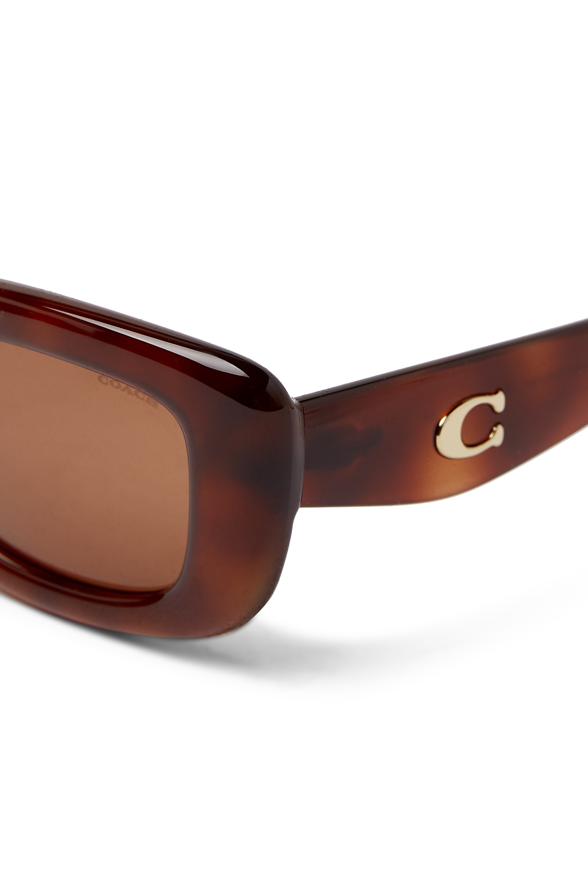 Logo Rectangular Sunglasses