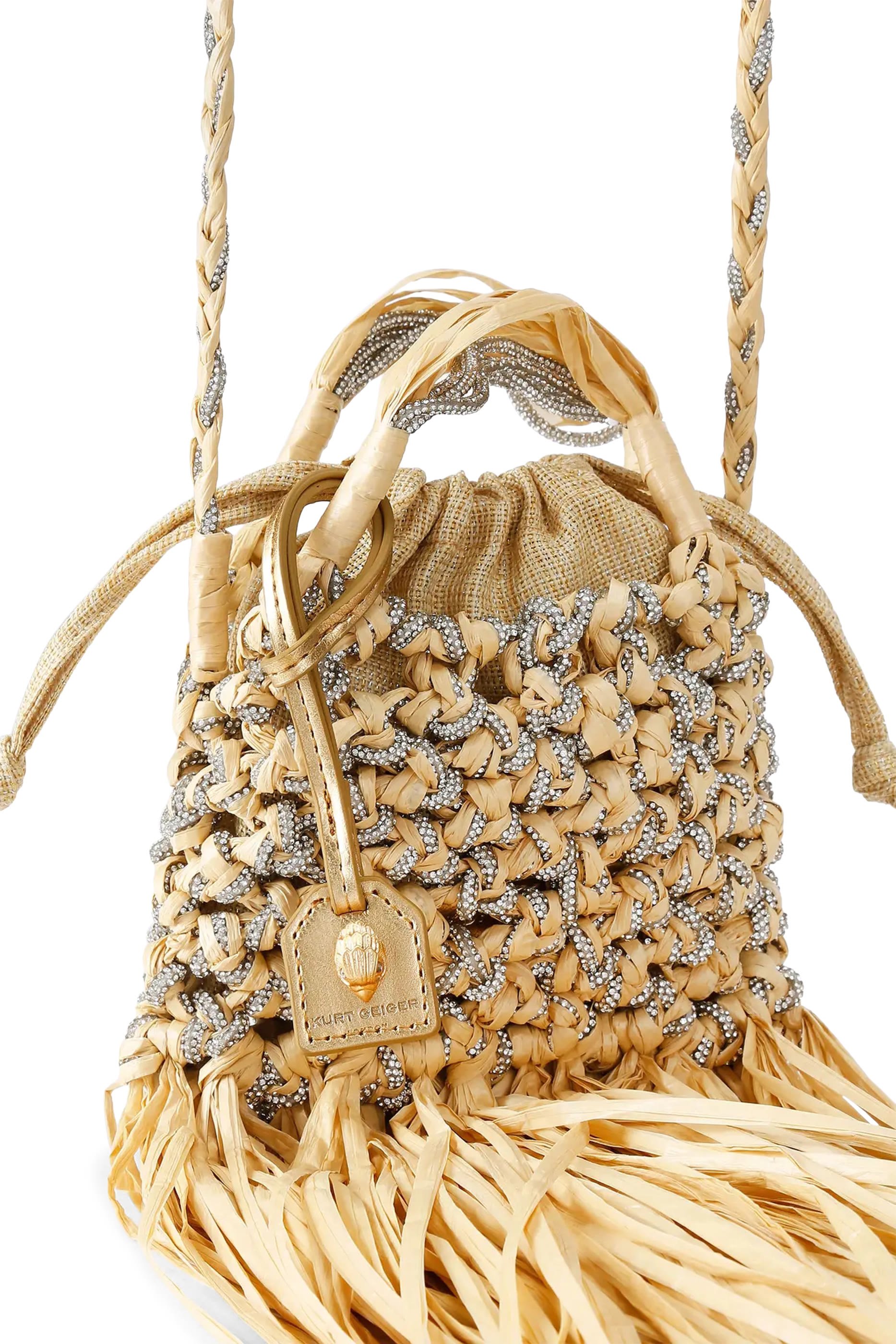  Mini Macram&eacute; Crystal Bag