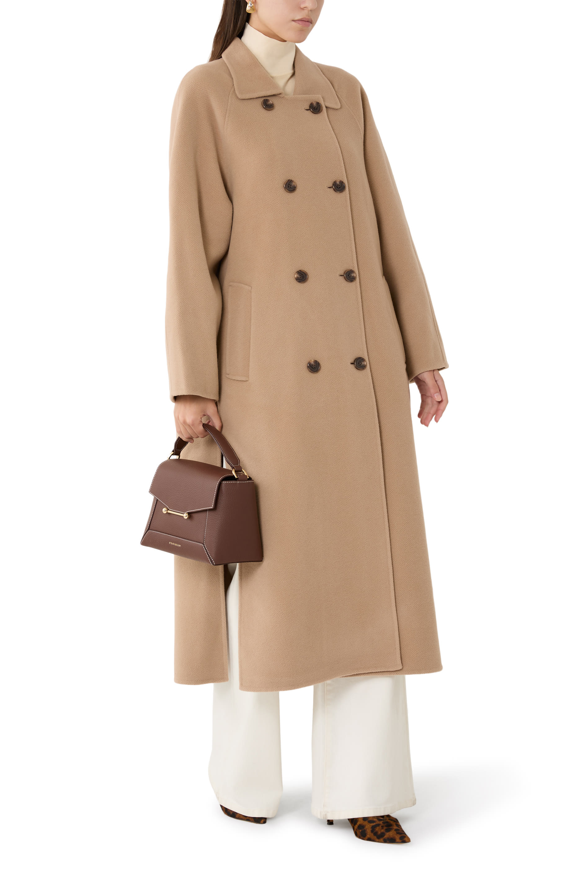 Long Double-Breasted Coat