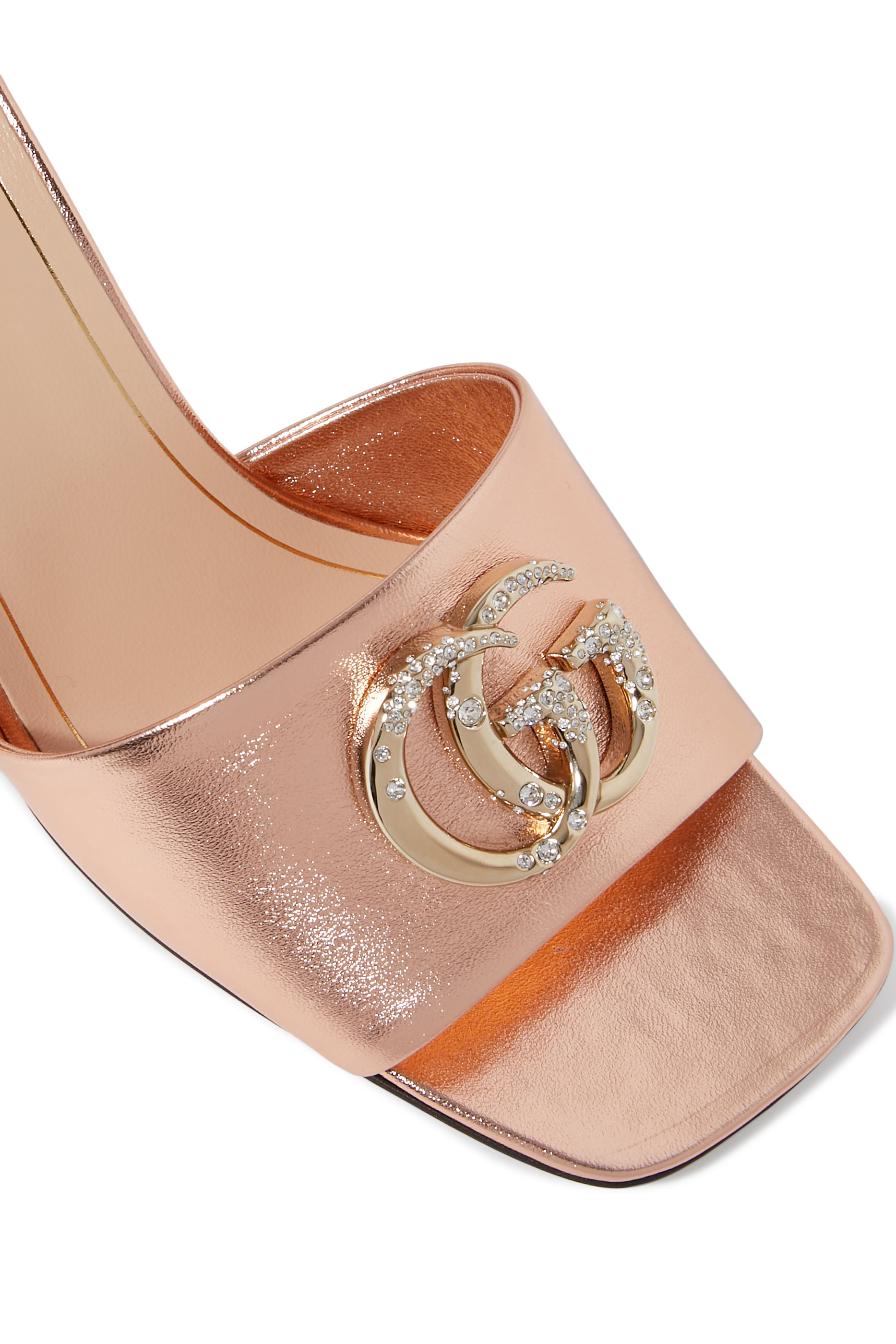GG 55 Crystal Sandals