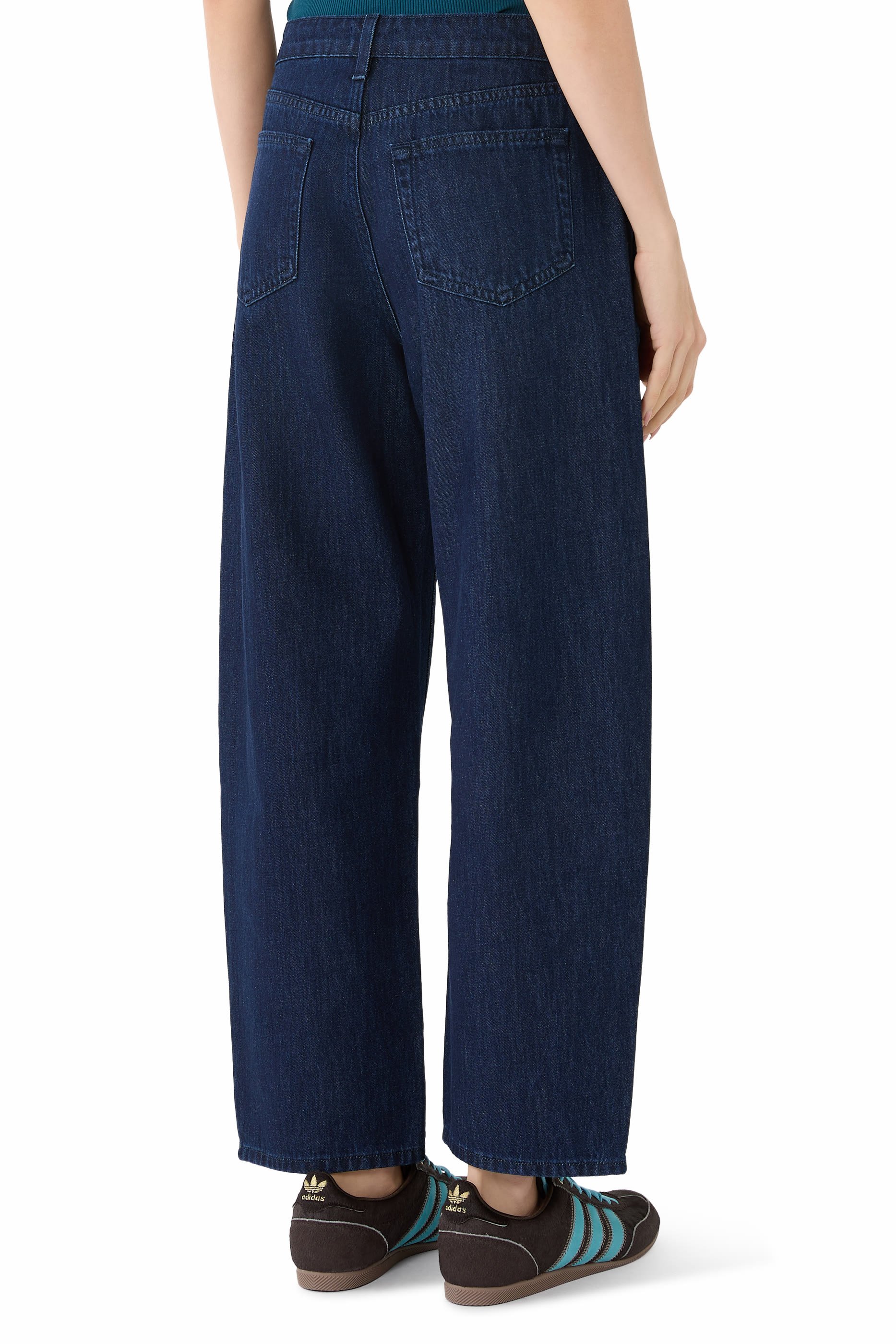 Mallis Bow-Leg Jeans