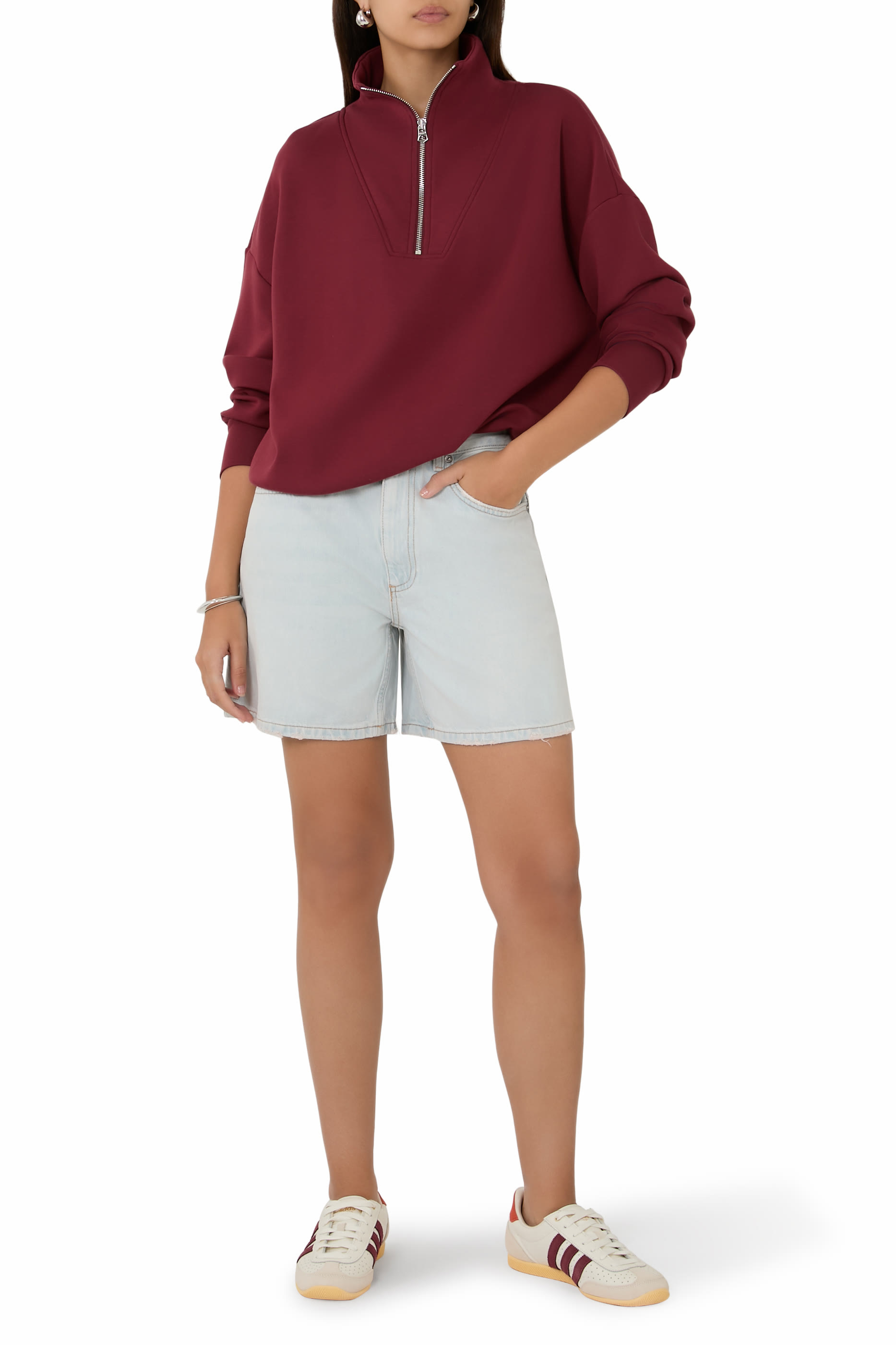Hawley Half Zip Sweatshirt