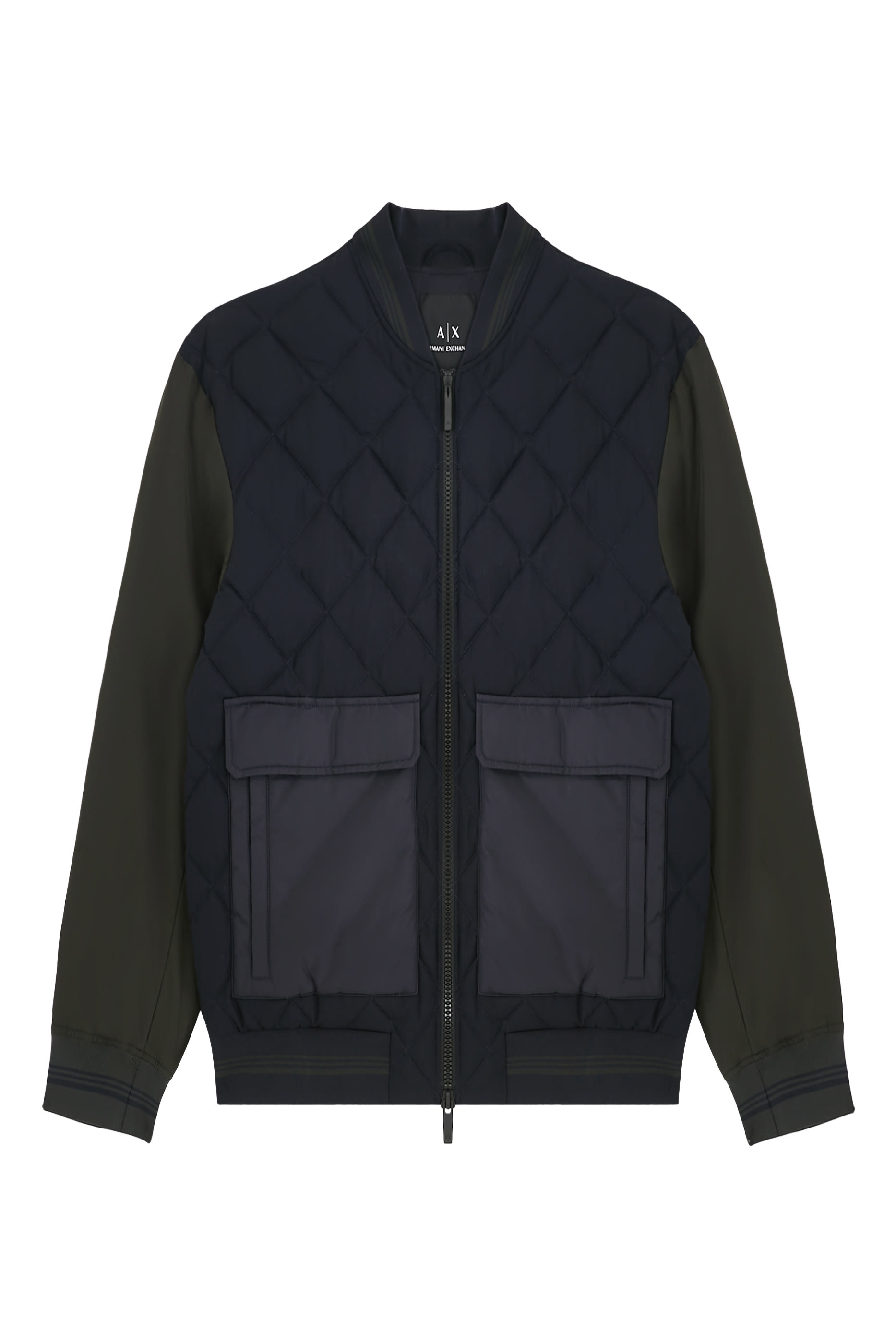 Jacket with Quilted Insert and Maxi Pockets
