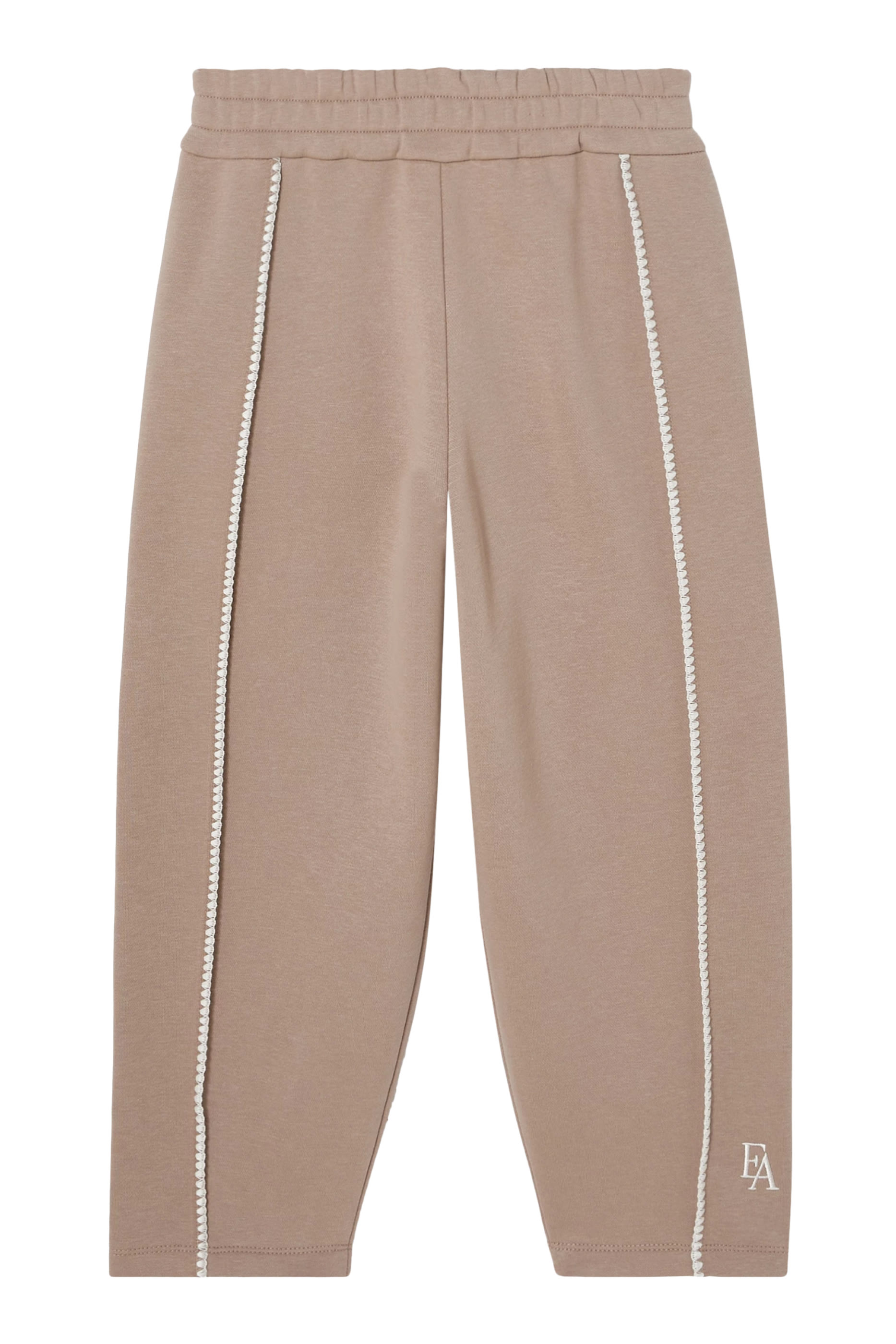 Kids EA Logo Elasticated-Waist Trousers 