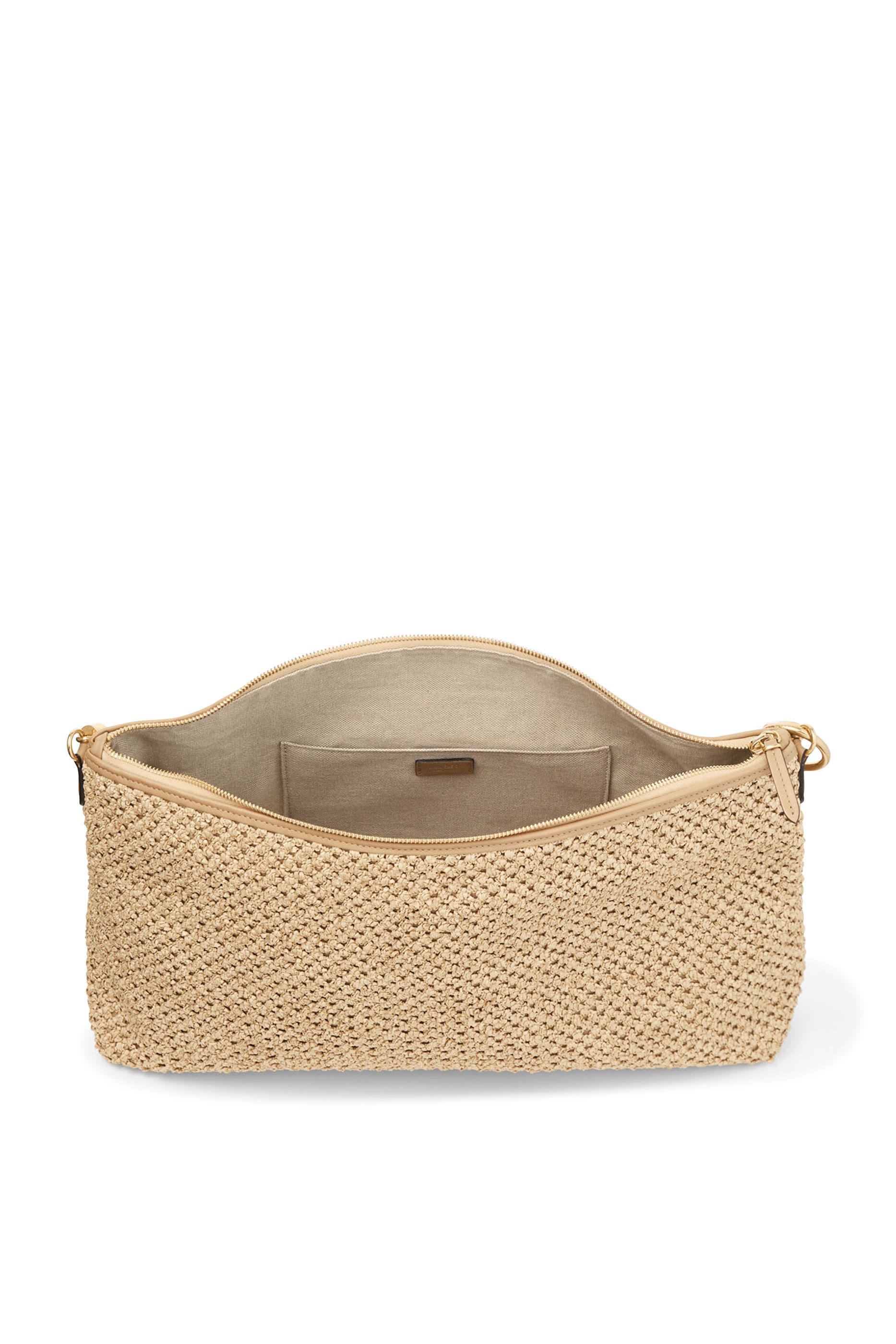 Callie Maxi Raffia Shoulder Bag 