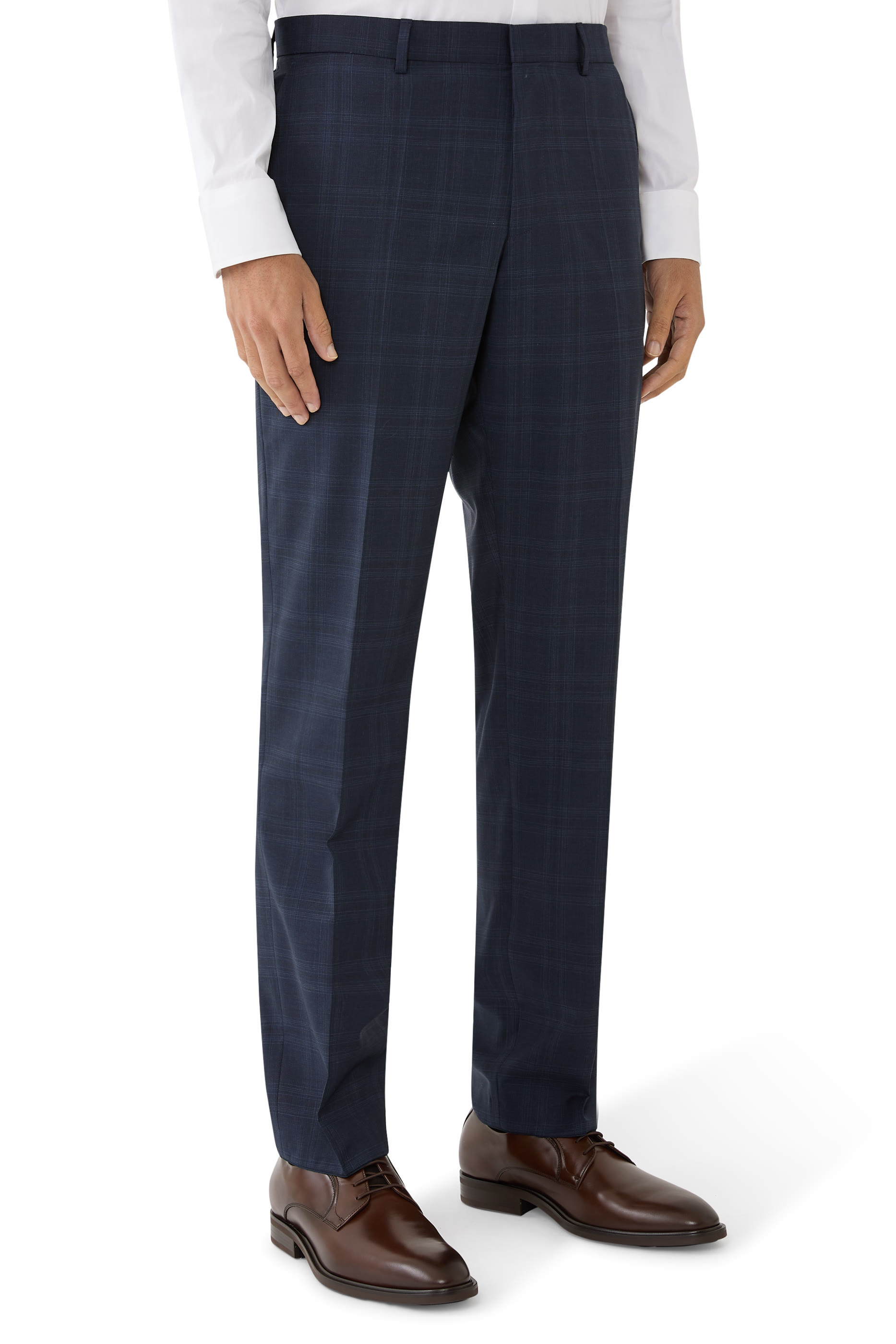 H-Jeckson Checked Two-Piece Suit
