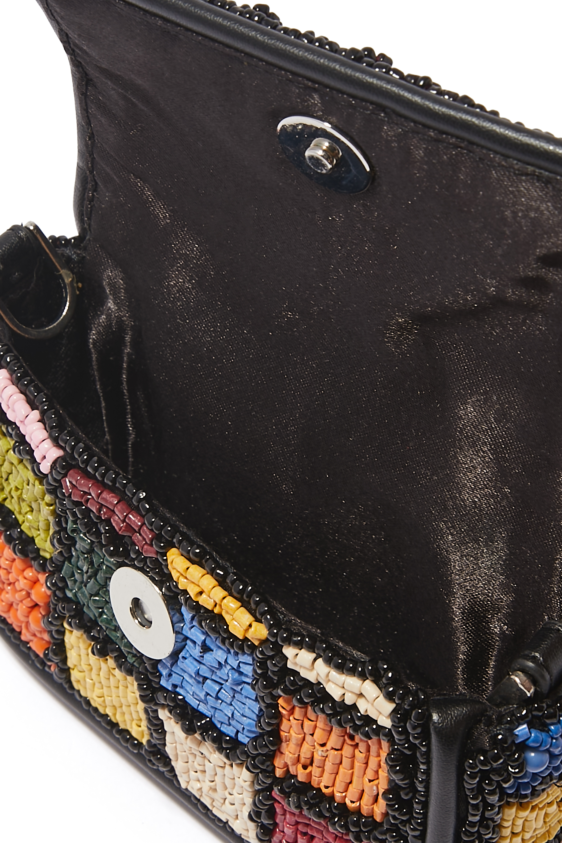 Tiny Tommy Beaded Crossbody Bag