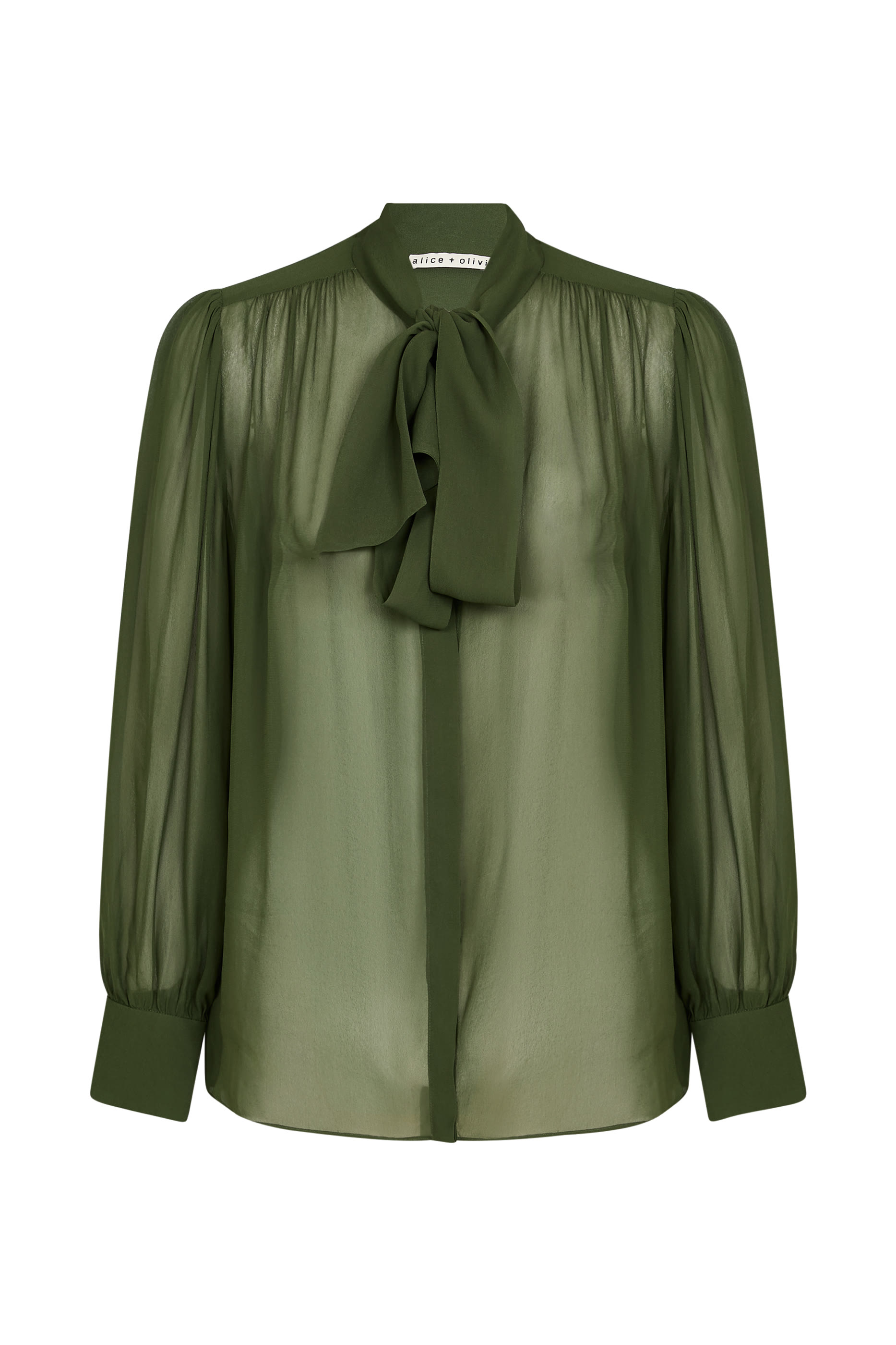  Lloyd Tie Neck Blouse
