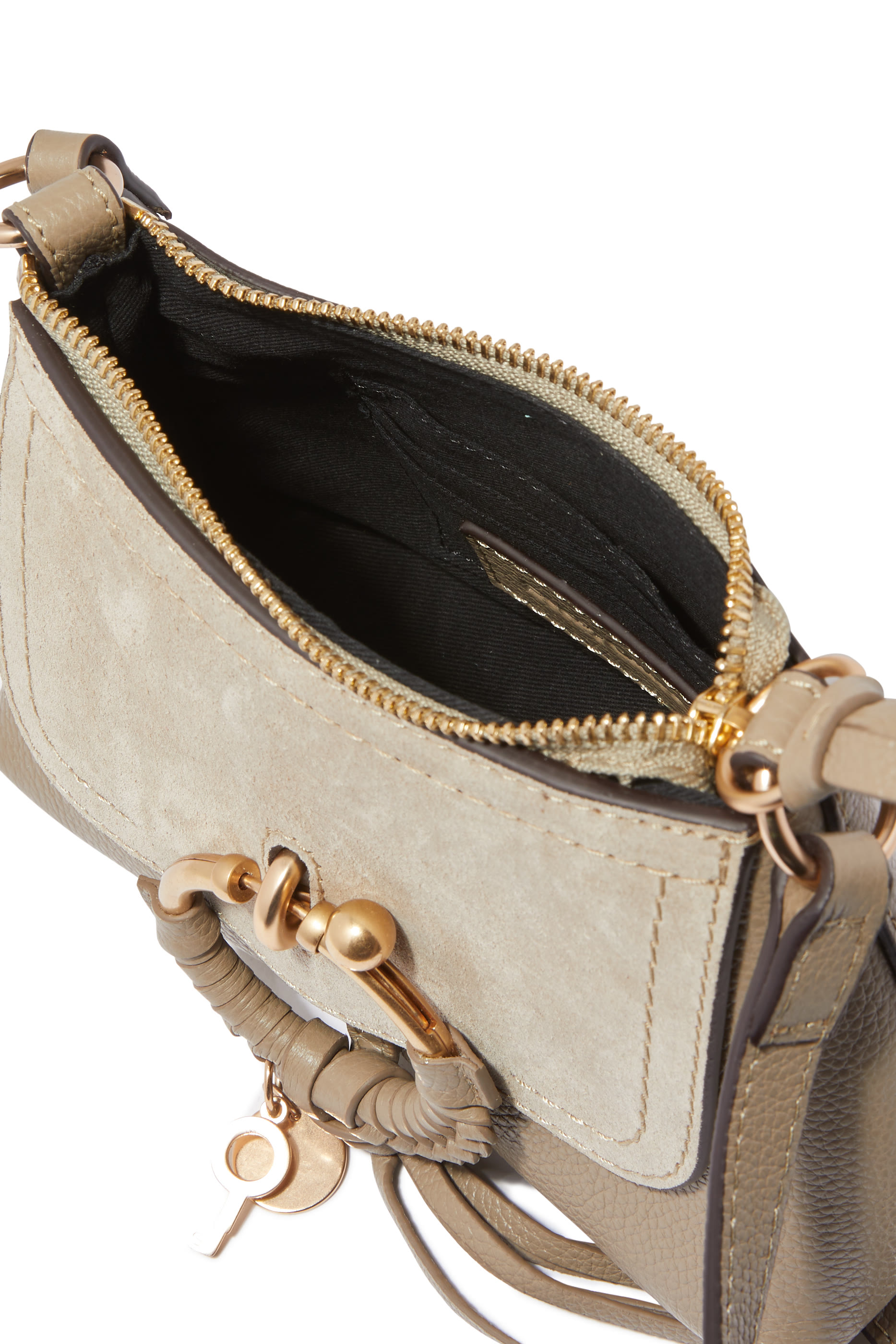 Joan Mini Leather Crossbody Bag