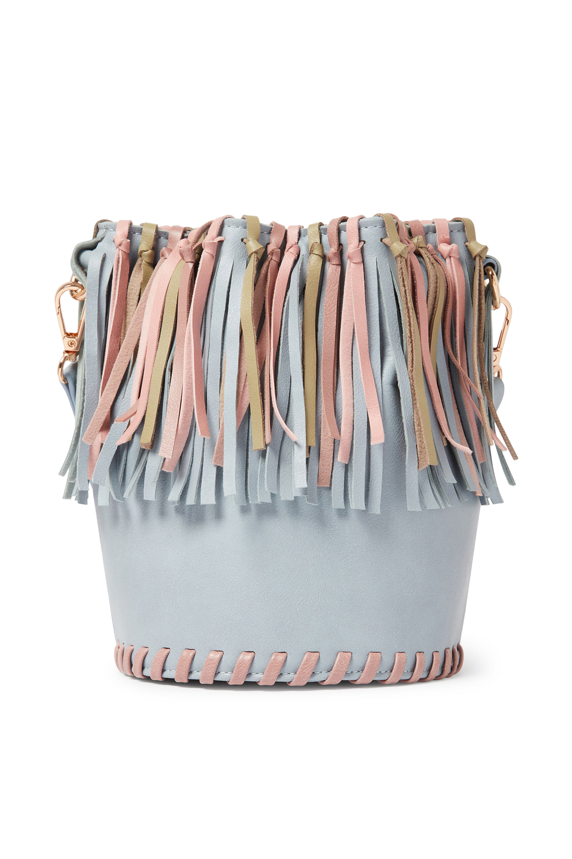 Kids  Tassel Fringe Bucket Bag 