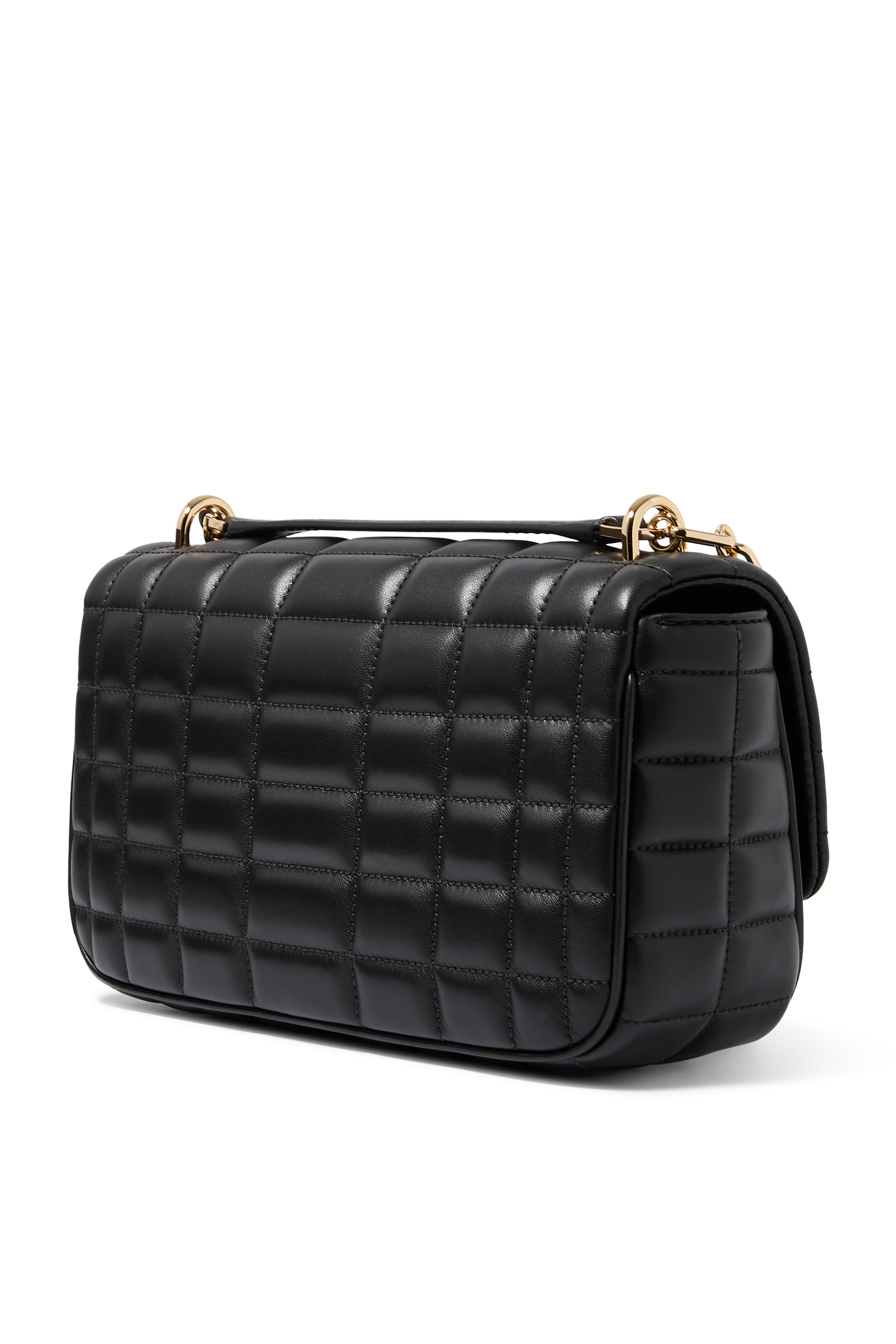 Tribeca Large Quilted Leather Shoulder Bag